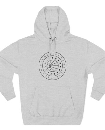 Pianos Become the Teeth Phases Three-Panel Fleece Hoodie