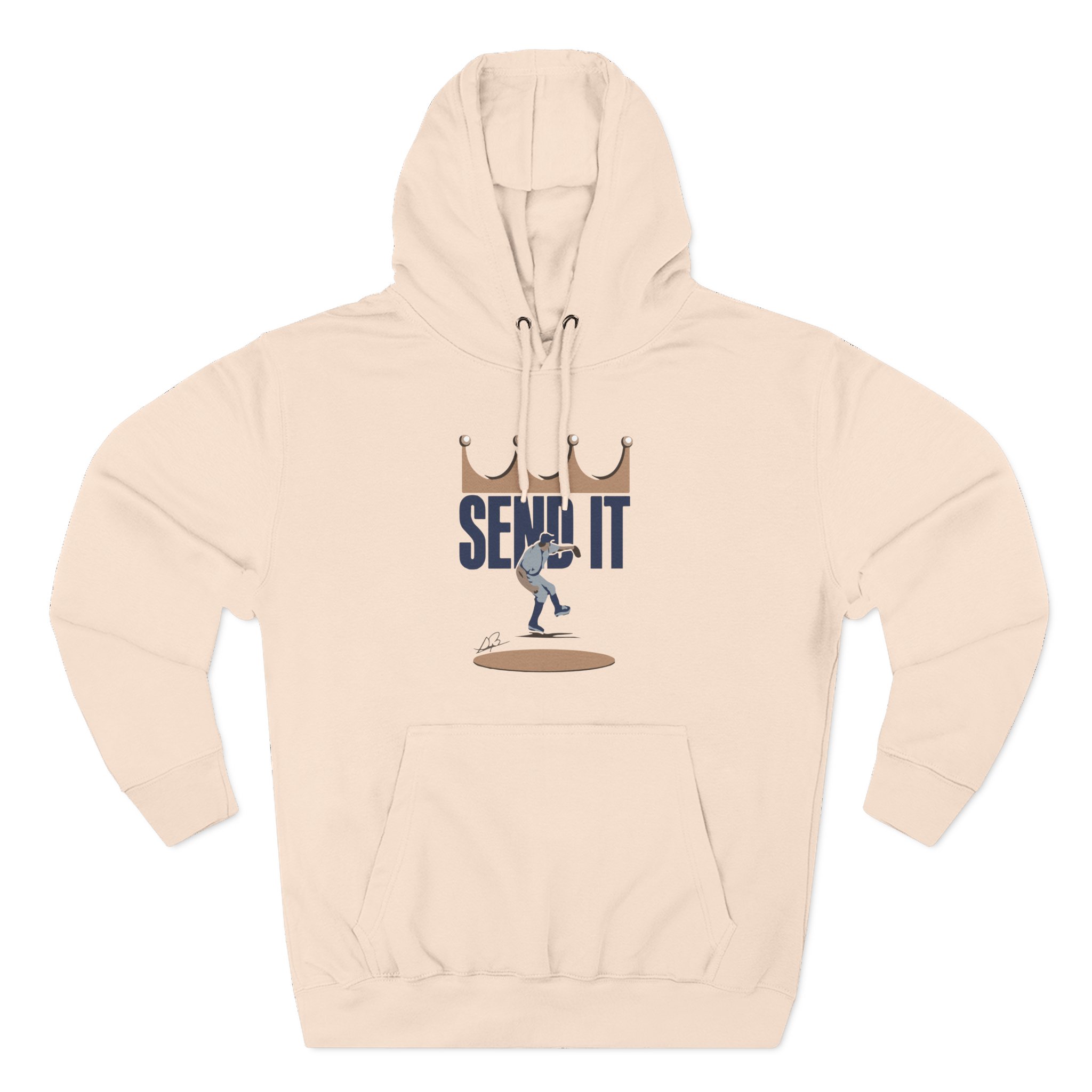 Trevor Bauer Send It Three-Panel Fleece Hoodie