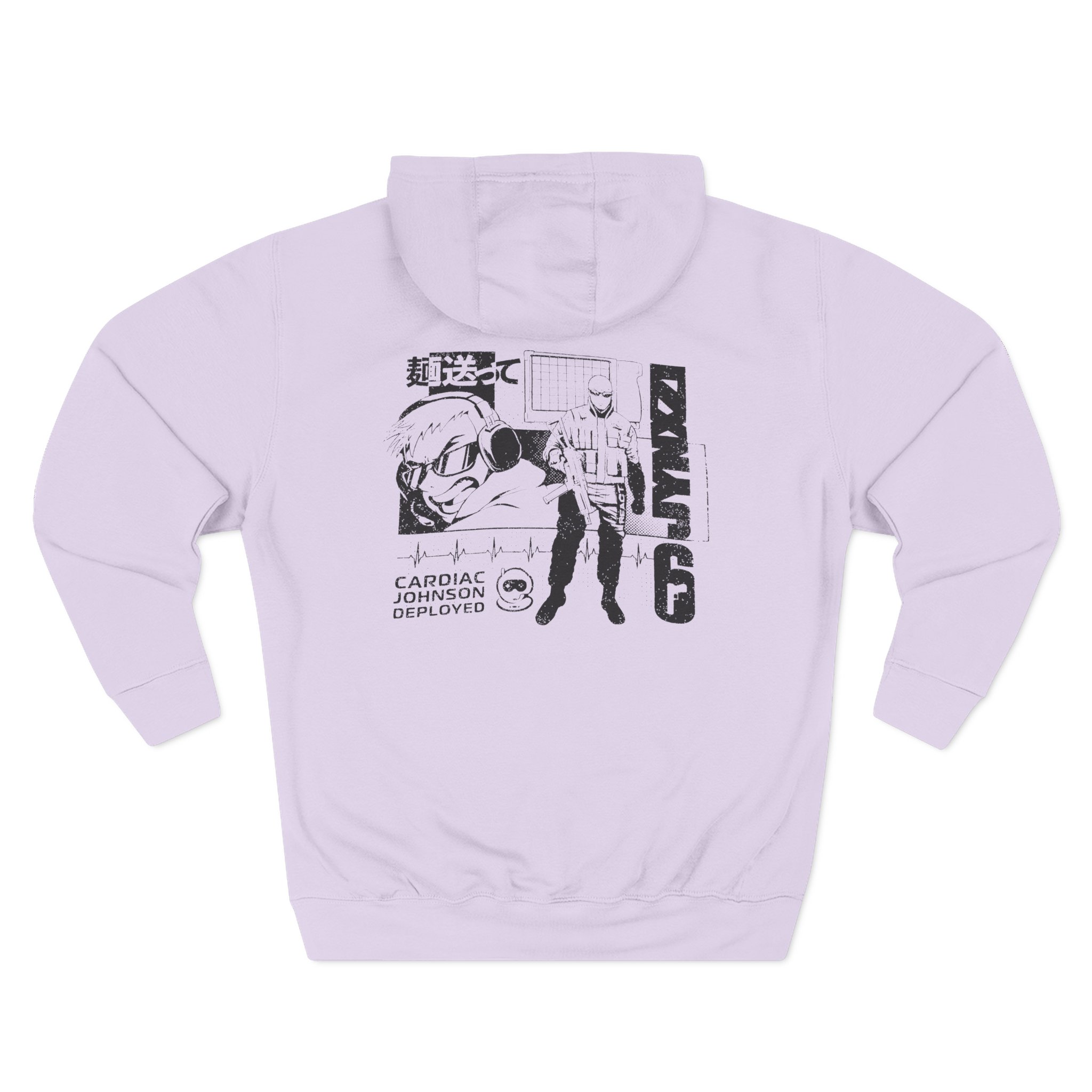 Jynxzi Three-Panel Fleece Hoodie