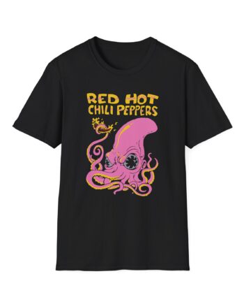 Red Hot Chili Peppers Octopus Unisex Softstyle T-Shirt