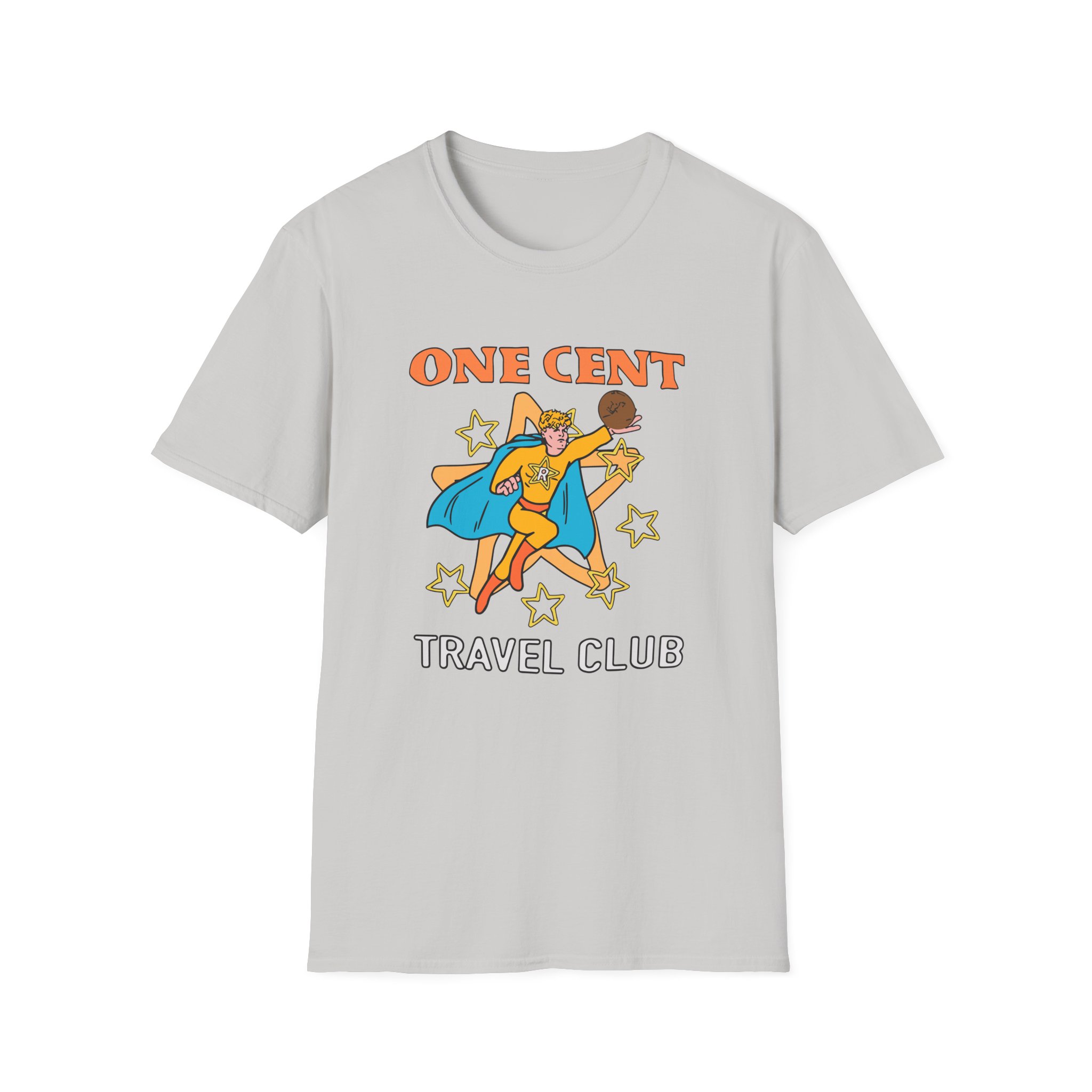 Ryan Trahan One Cent Adventure Awaits Travel Club Unisex Softstyle T-Shirt