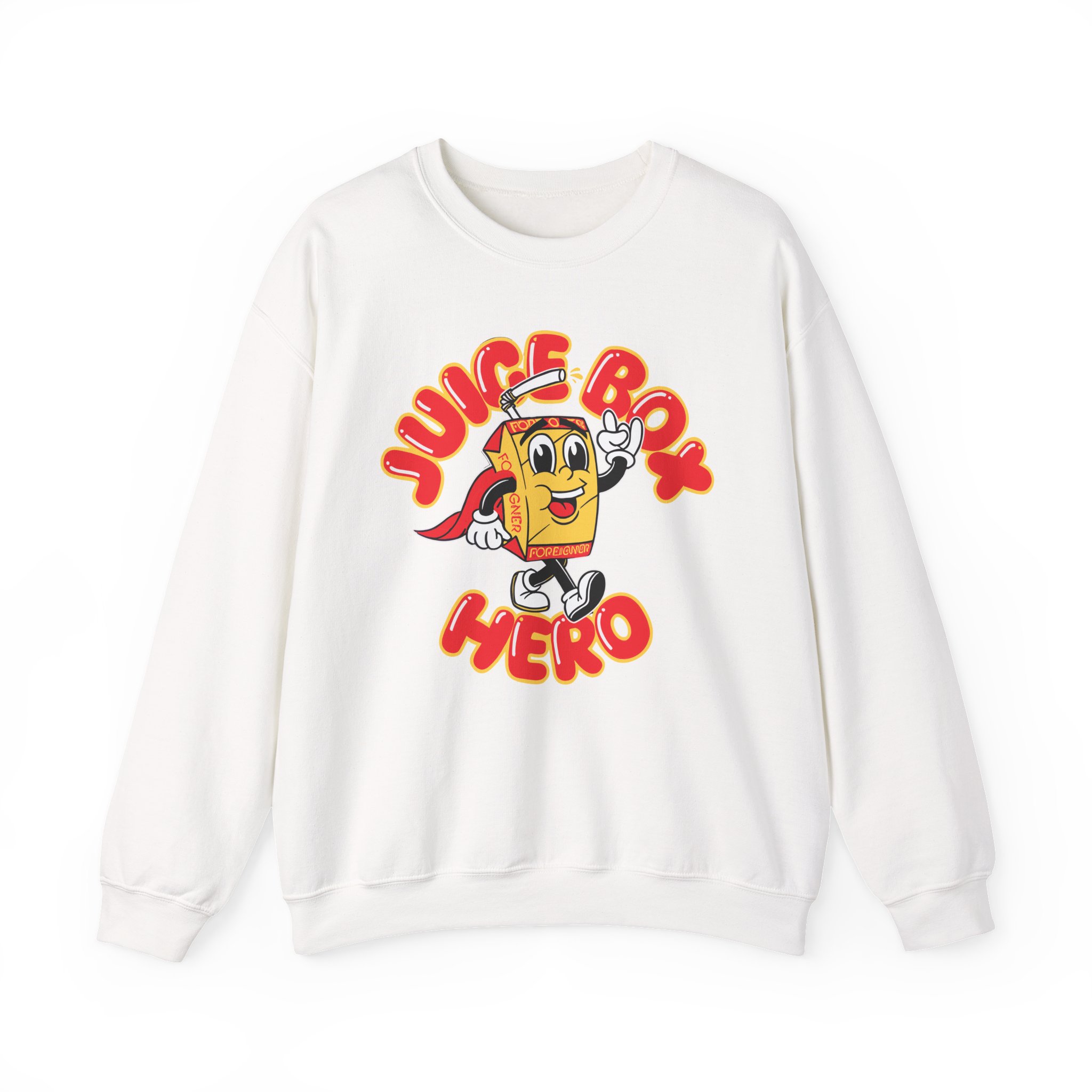 Foreigner Juicebox Hero Unisex Heavy Blendâ„¢ Crewneck Sweatshirt