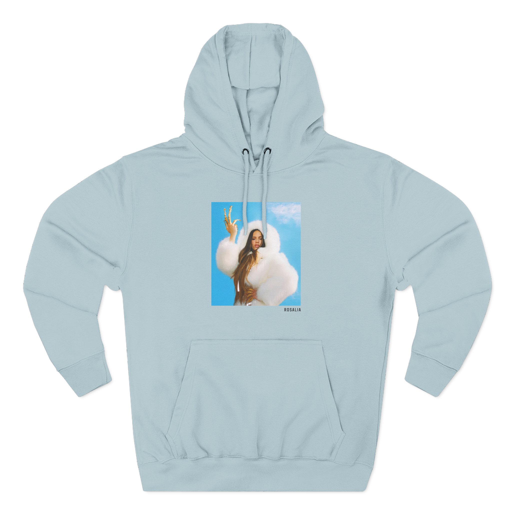 Rosalia Tan Photo Three-Panel Fleece Hoodie