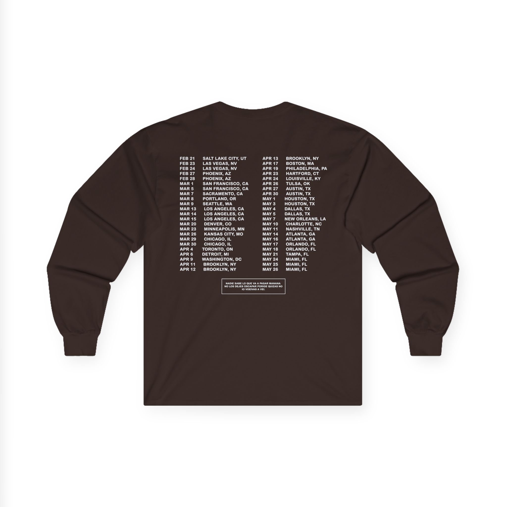 BB Gracias Por Nada Unisex Ultra Cotton Long Sleeve Tee