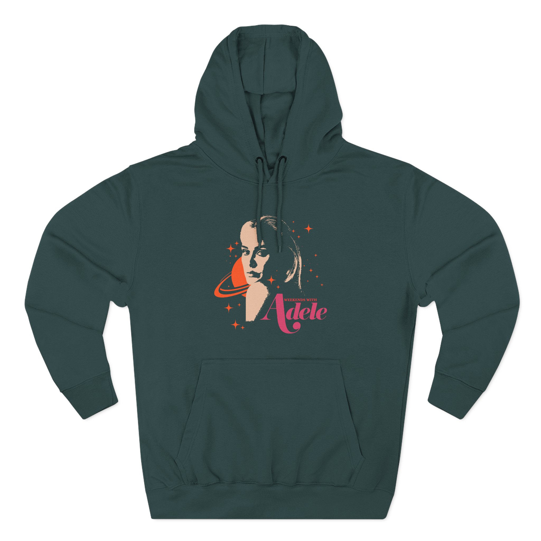 Adele Weekends With Three-Panel Fleece Hoodie