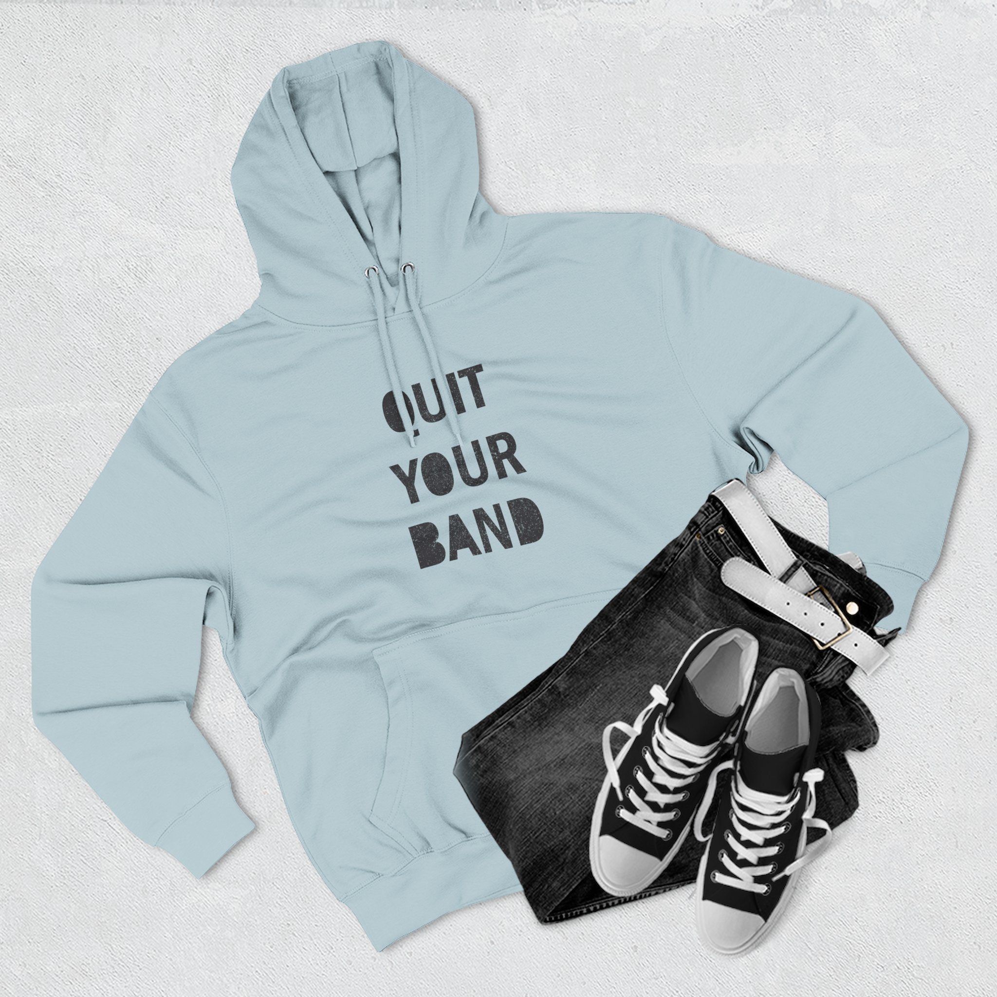 At the Gates Quit Your Band Three-panel Fleece Hoodie