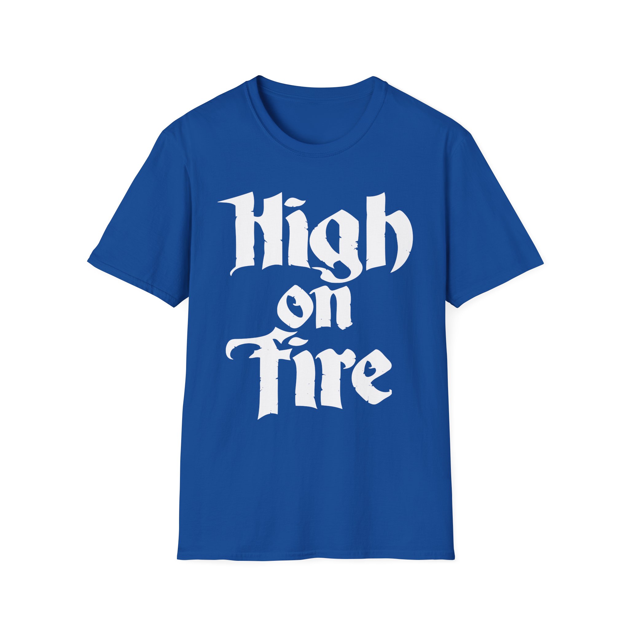 High on Fire Logo Unisex Softstyle T-Shirt