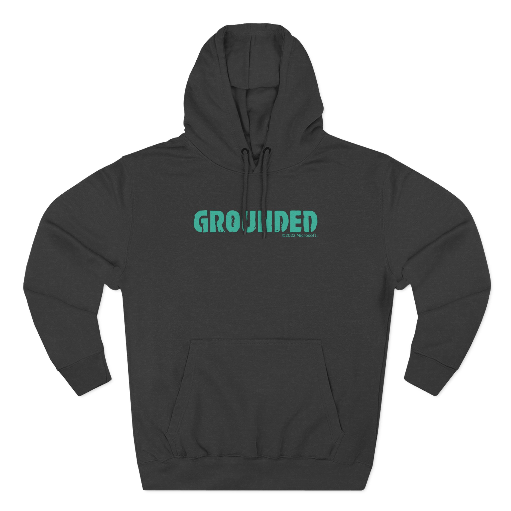 Grounded Logo Three-Panel Fleece Hoodie