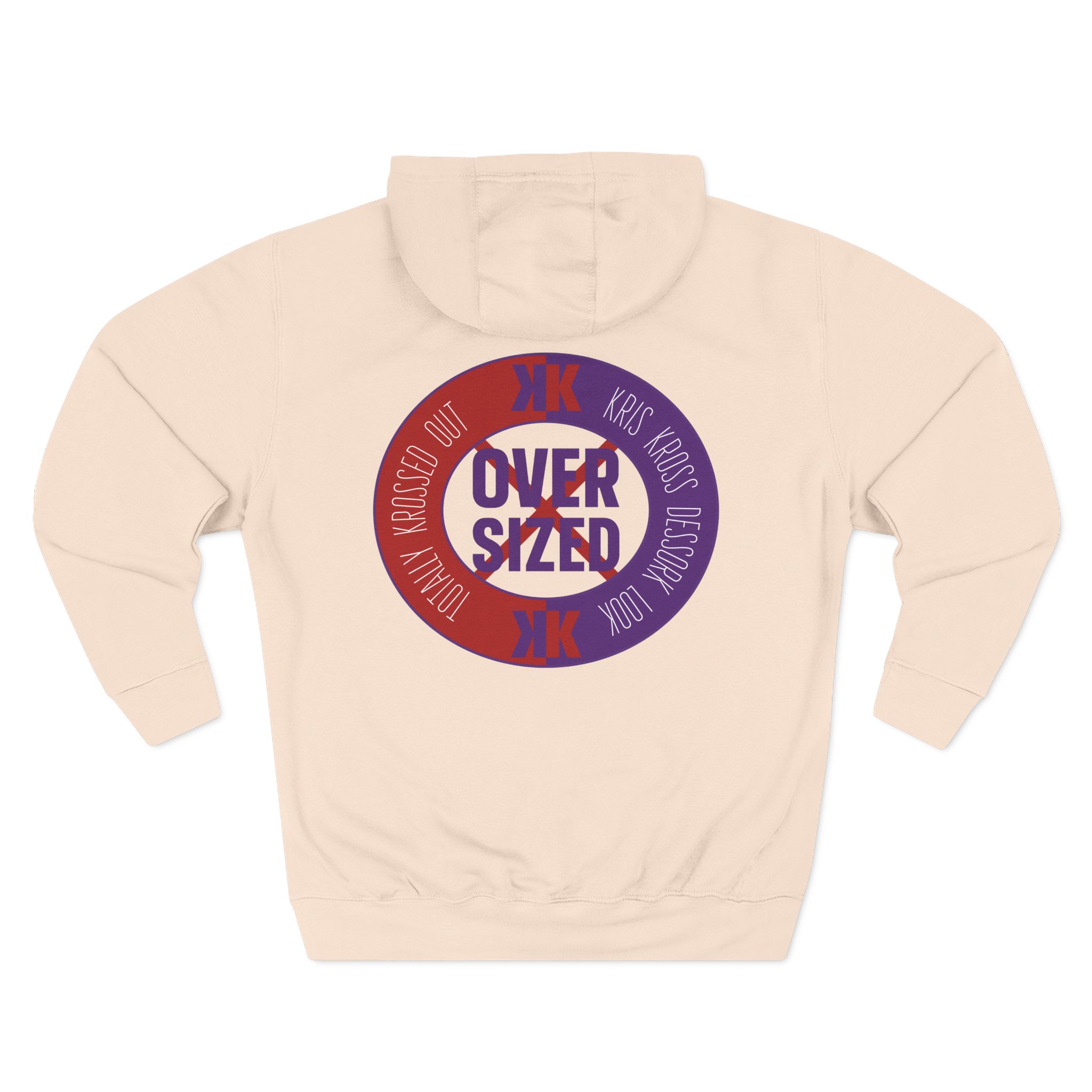 Vintage Kris Kross Totally Krossed Out Three-Panel Fleece Hoodie