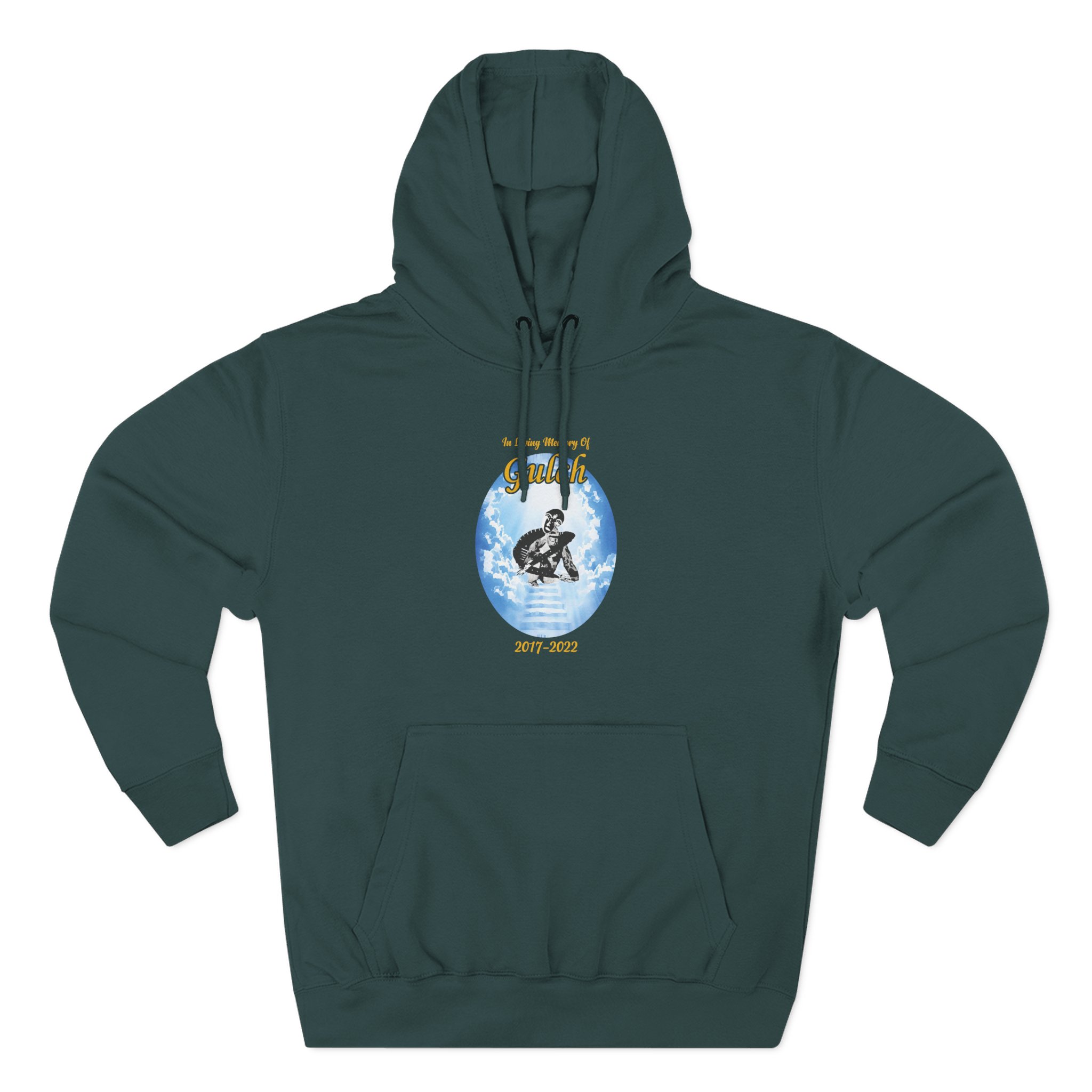 Gulch Josef Alfonso in Loving Memory of Gulch Three-Panel Fleece Hoodie
