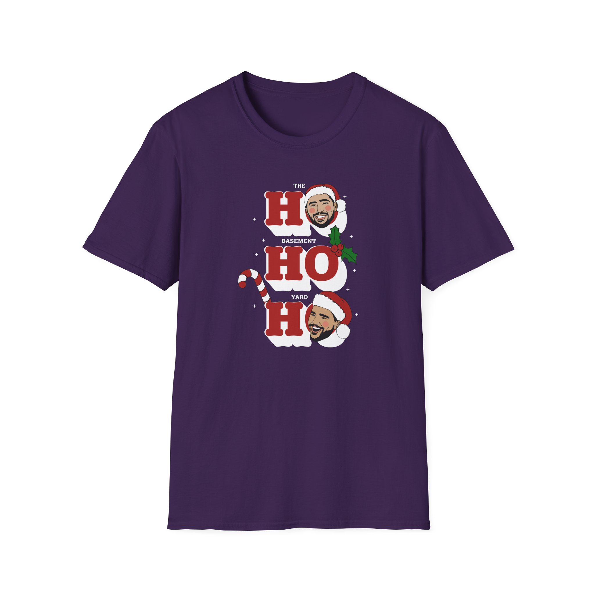 Ho Ho Ho Basement Yard Unisex Softstyle T-Shirt