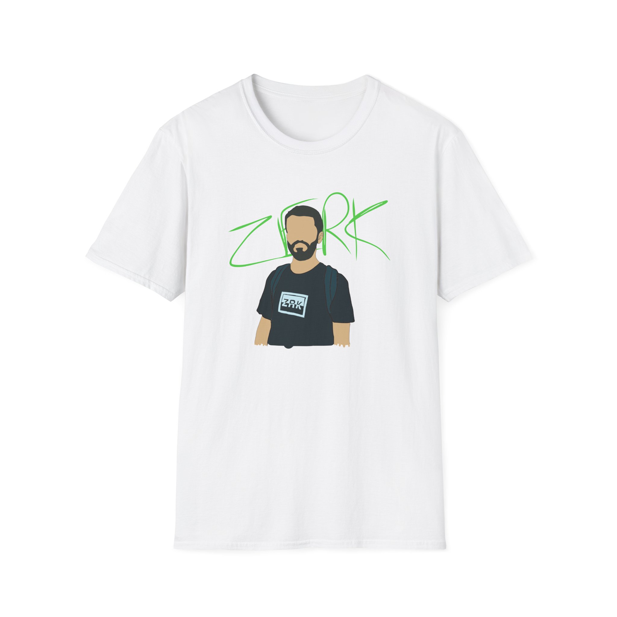 Zerkaa Profile Unisex Softstyle T-Shirt