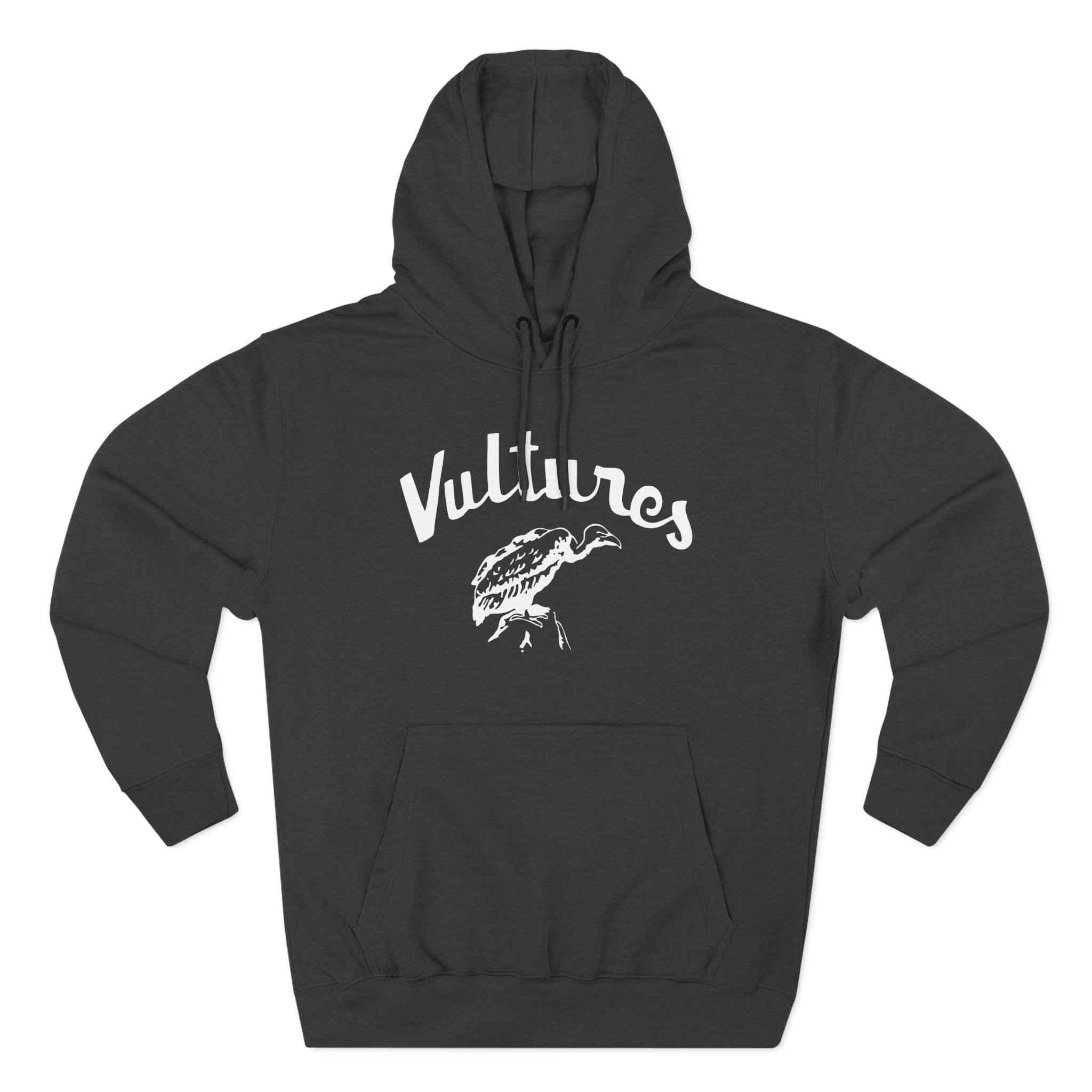 Vultures Three-Panel Fleece Hoodie