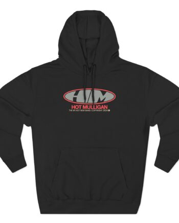Hot Mulligan Oval Logo Three-Panel Fleece Hoodie