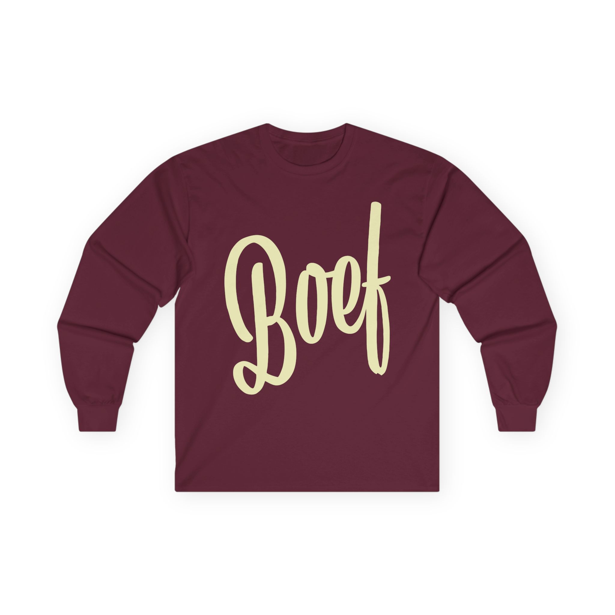 Boef Unisex Ultra Cotton Long Sleeve Tee