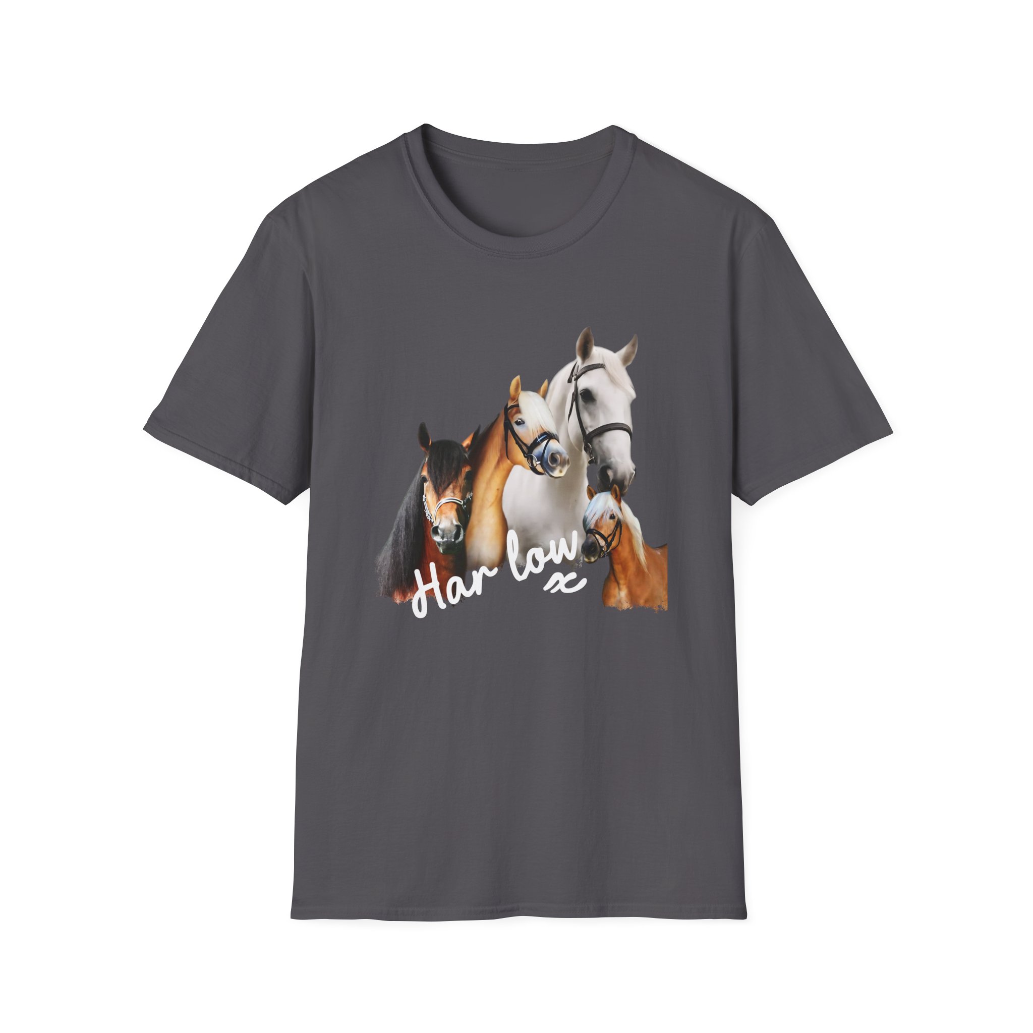 Harlow and Popcorn Unisex Softstyle T-Shirt