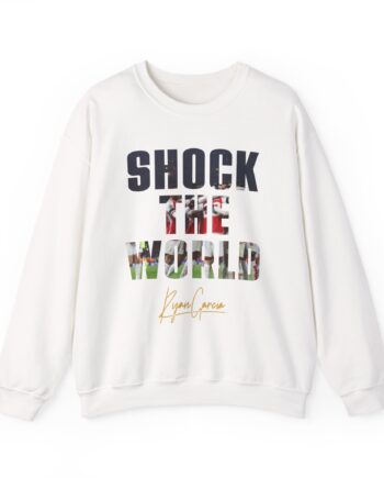 Ryan Garcia shock the world Unisex Heavy Blend™ Crewneck Sweatshirt