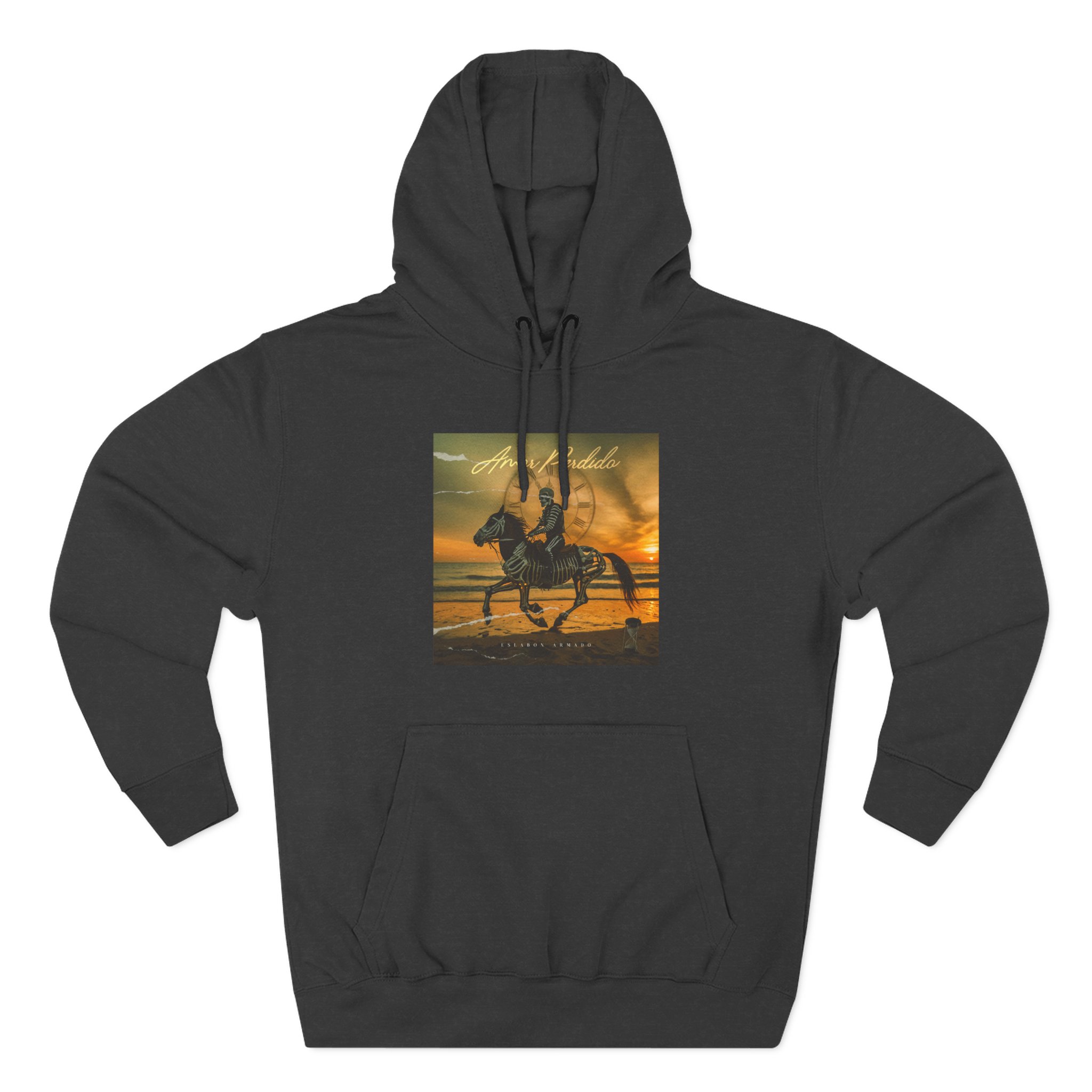 Eslabon Armado Amor Perdido Album Three-Panel Fleece Hoodie