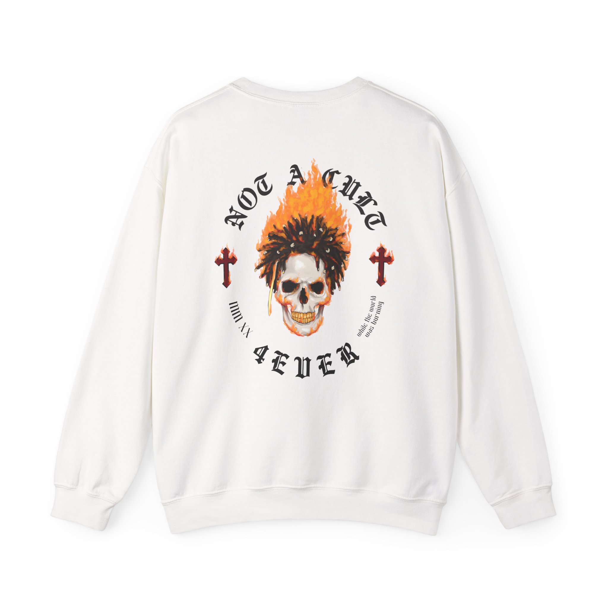 Saint Jhn Cult 4ever Unisex Heavy Blendâ„¢ Crewneck Sweatshirt