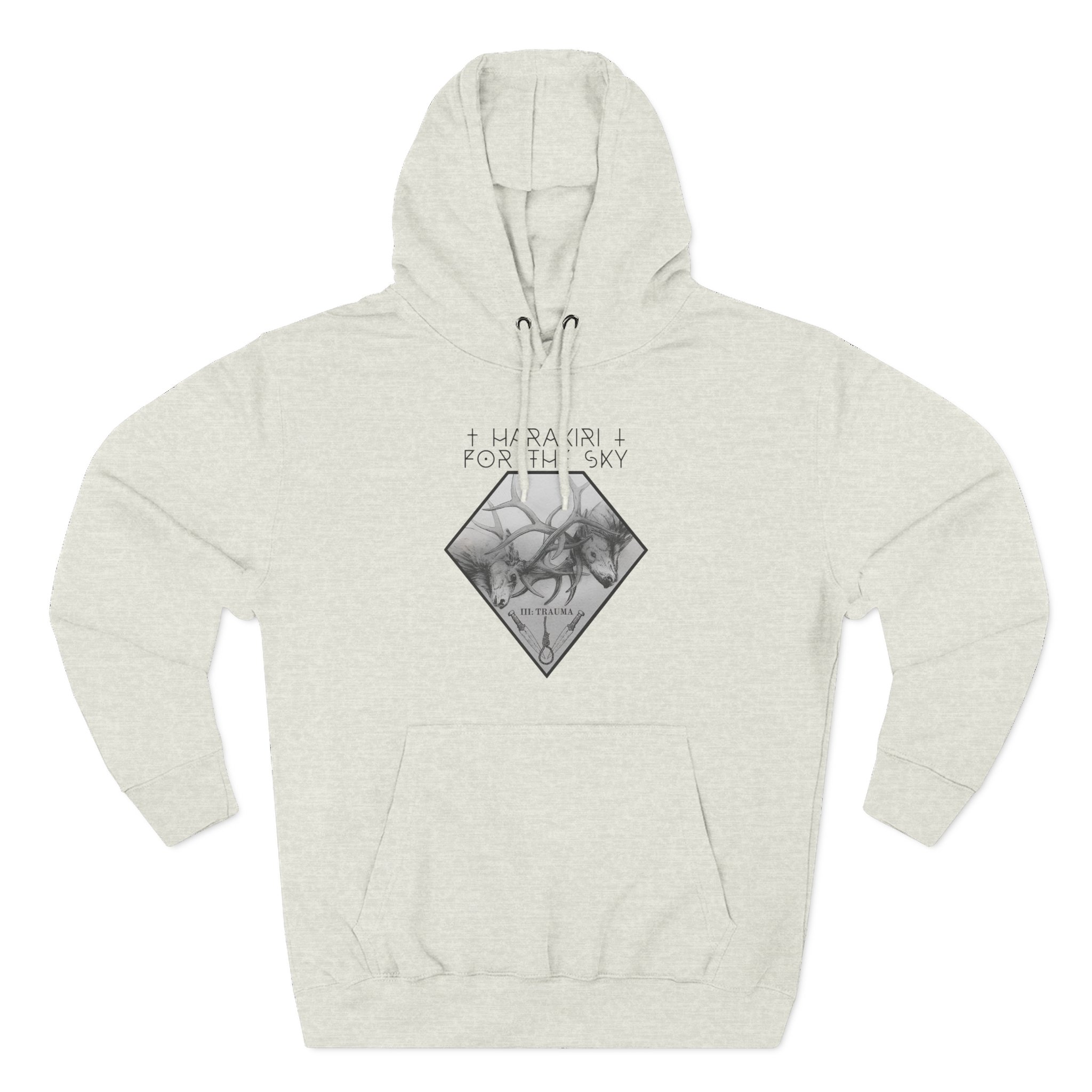 Harakiri for the Sky Trauma Three-Panel Fleece Hoodie
