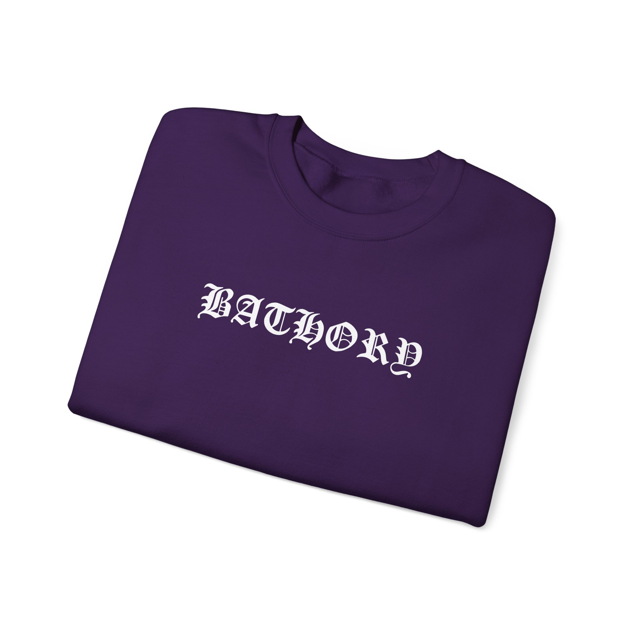 Bathory Logo Unisex Heavy Blend Crewneck Sweatshirt