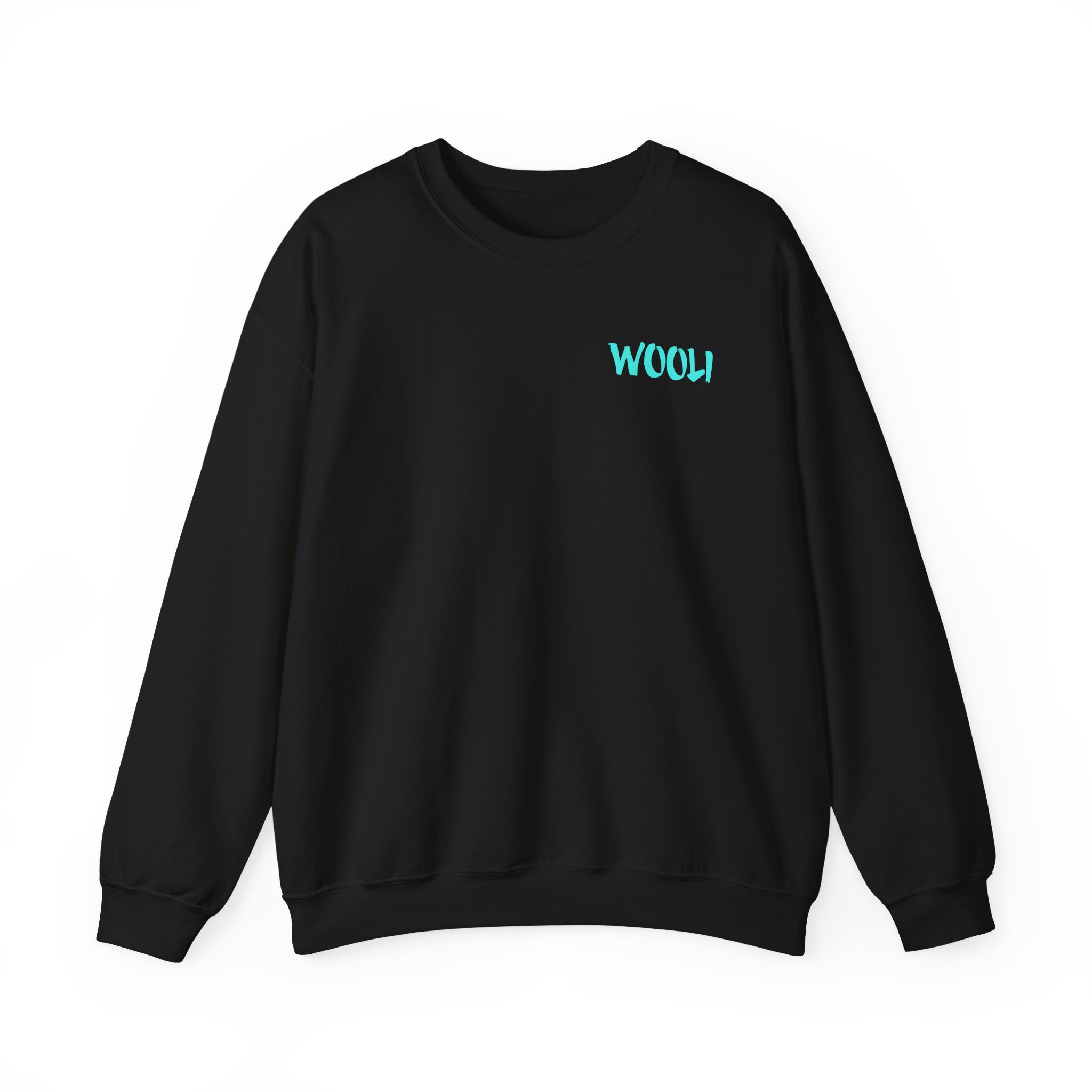 Wooli Teal Unisex Heavy Blendâ„¢ Crewneck Sweatshirt