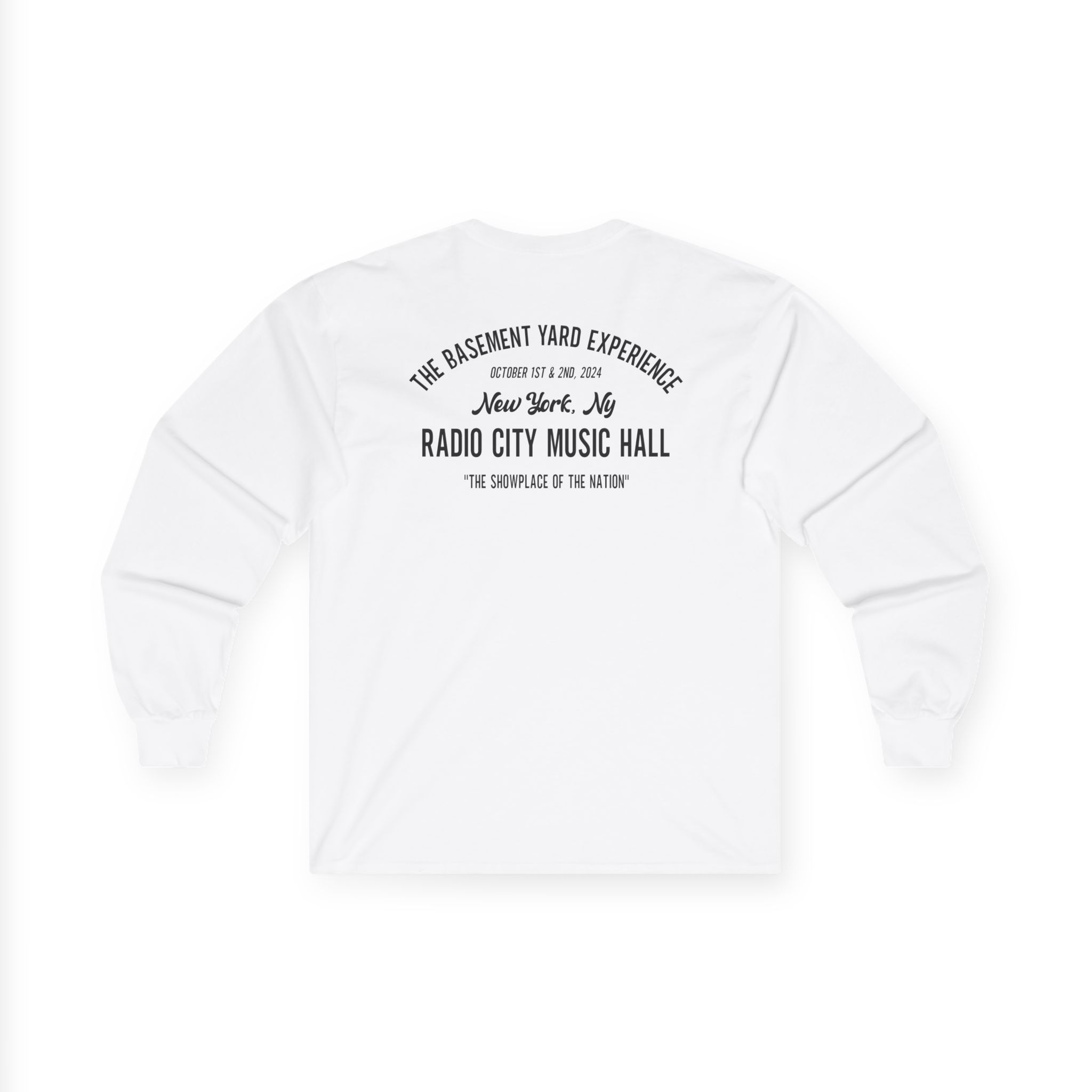 Basement Yard Tby Radio City Ivory Unisex Ultra Cotton Long Sleeve Tee
