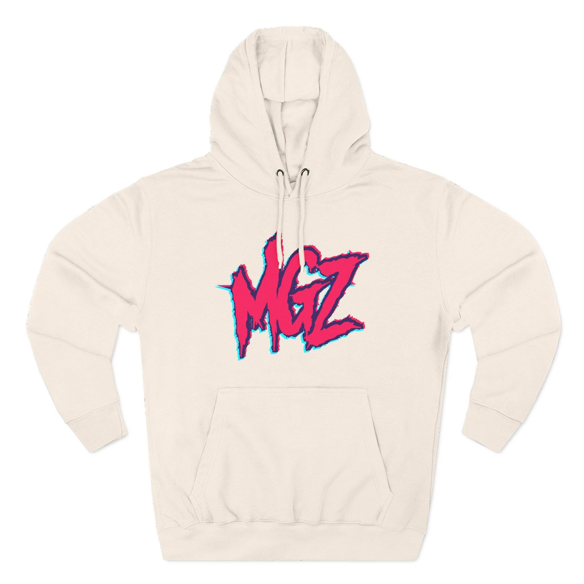 Morgz mgz Three-Panel Fleece Hoodie