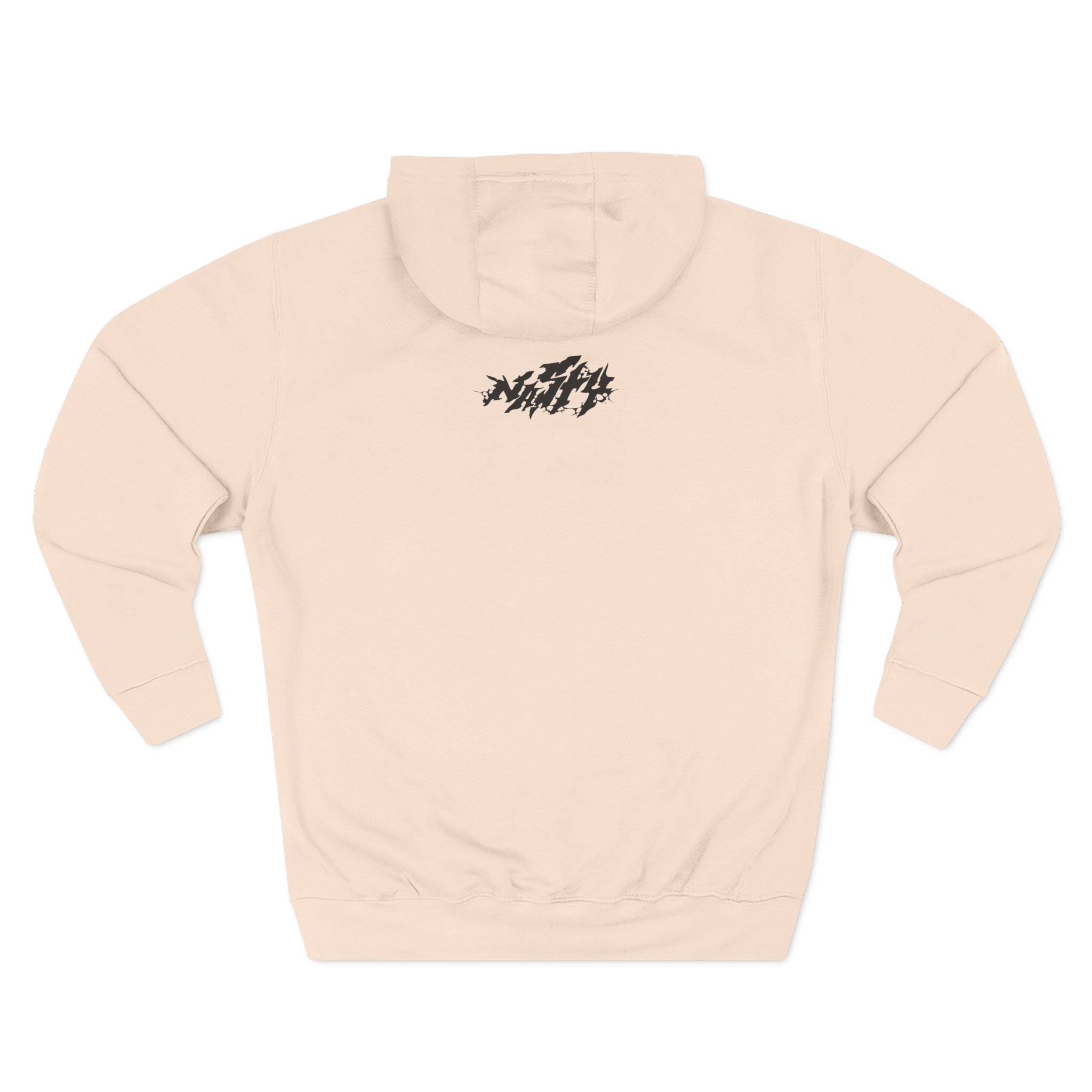 Nasty Love Three-Panel Fleece Hoodie