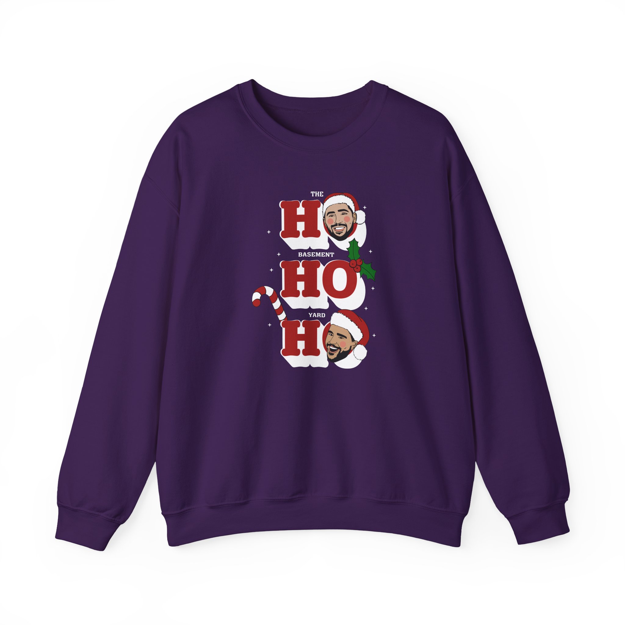 Ho Ho Ho Basement Yard Unisex Heavy Blendâ„¢ Crewneck Sweatshirt