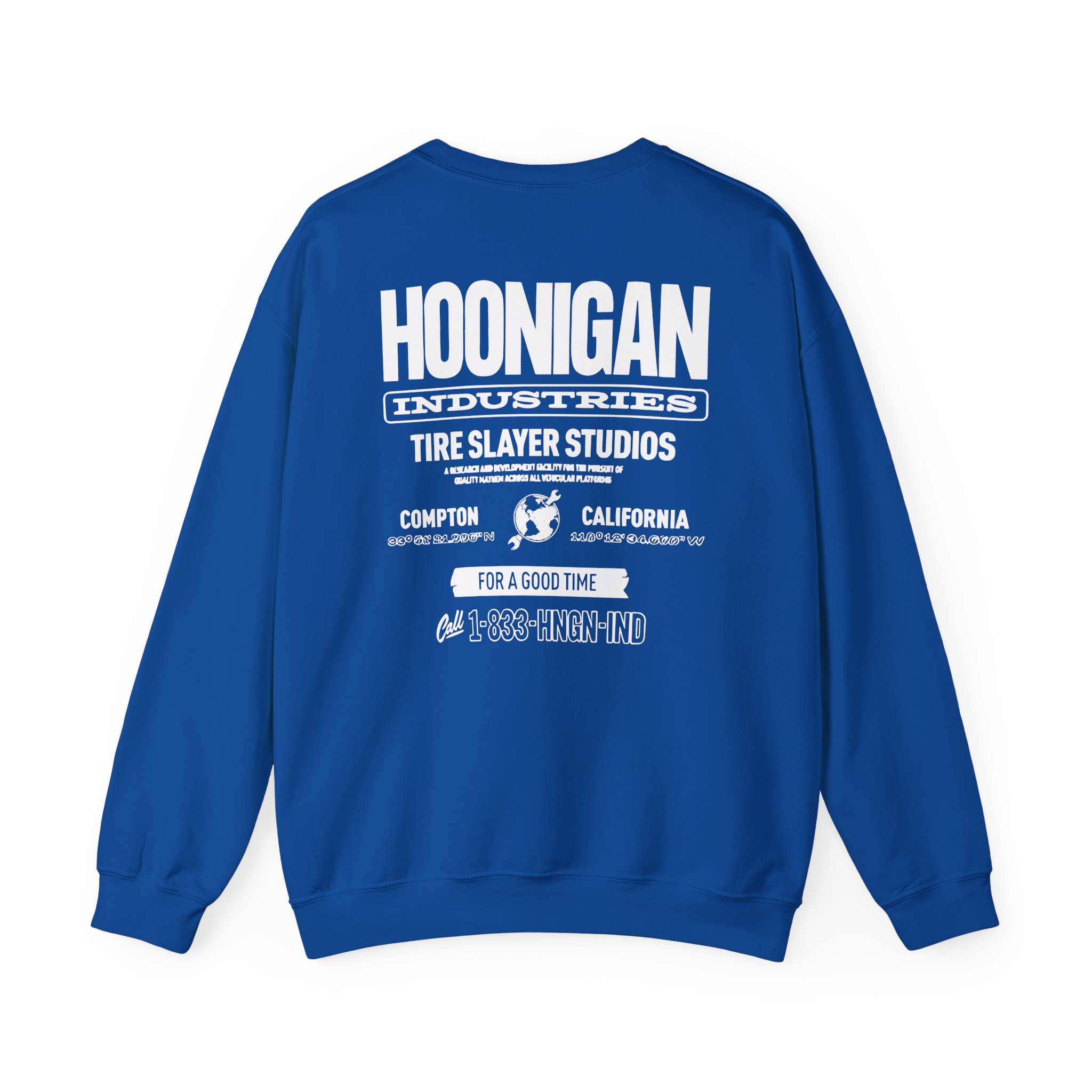 Ken Block Hoonigan Headquarters Unisex Heavy Blendâ„¢ Crewneck Sweatshirt