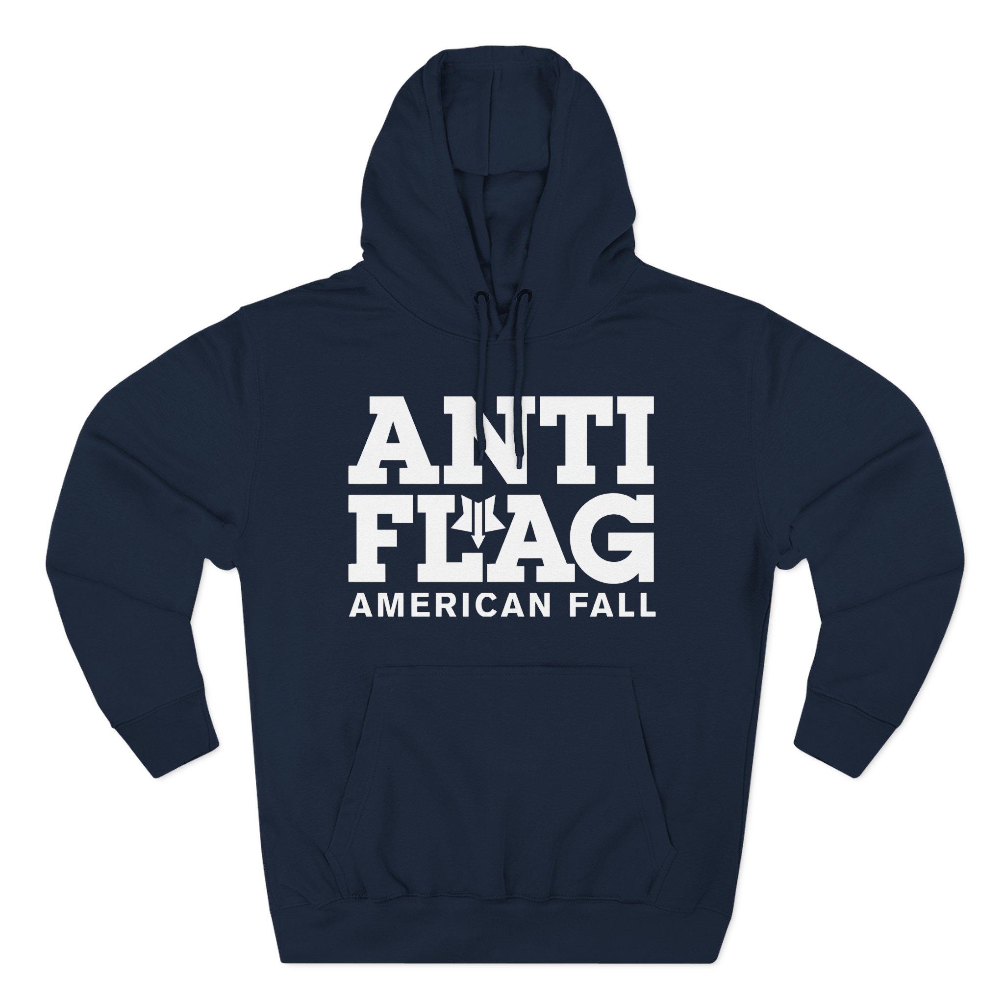 Anti Flag American Fall Three-Panel Fleece Hoodie