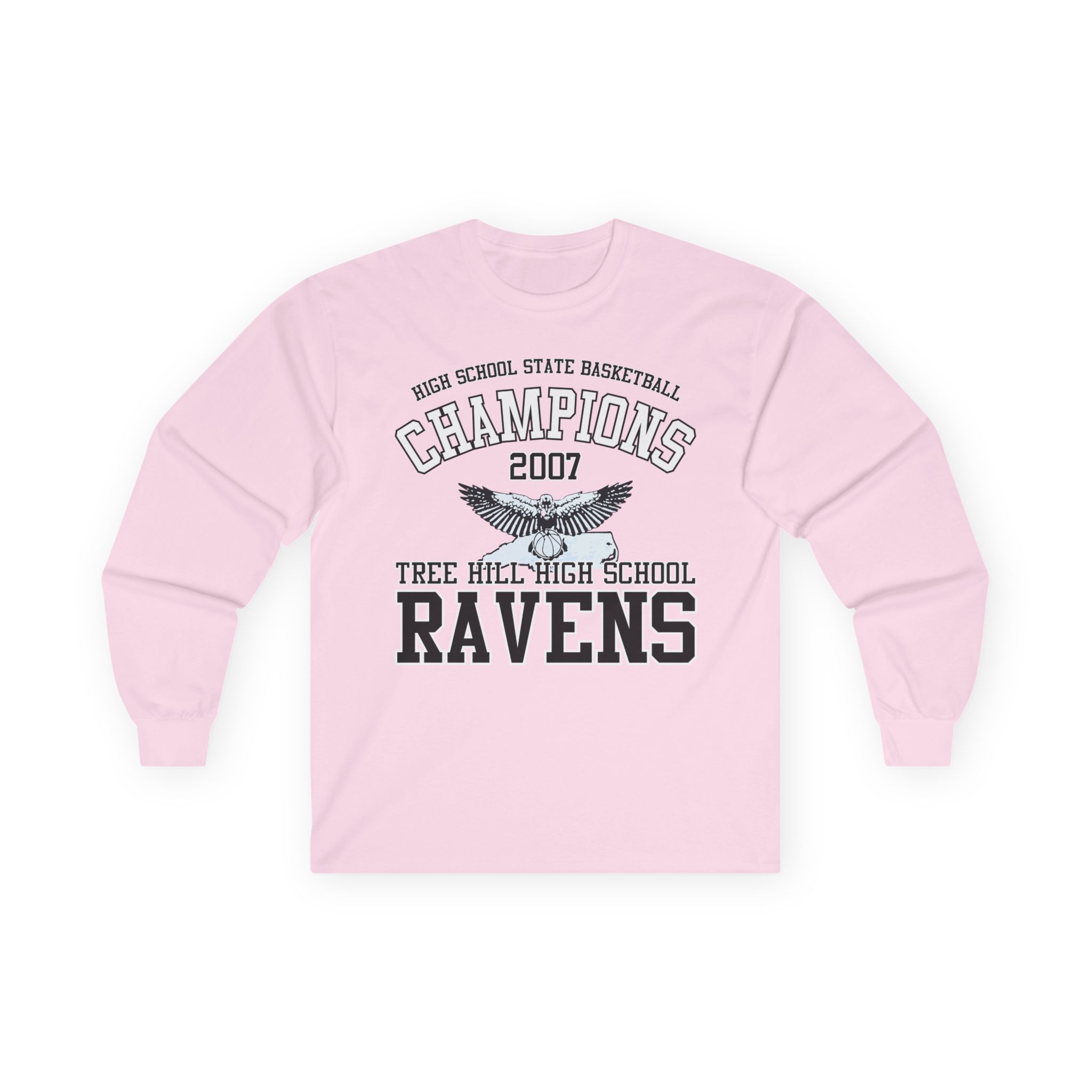 Tree Hill Ravens High School Champions One Tree Hill Unisex Ultra Cotton Long Sleeve Tee