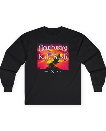 Kate Bush Line Cross Curve Unisex Ultra Cotton Long Sleeve Tee