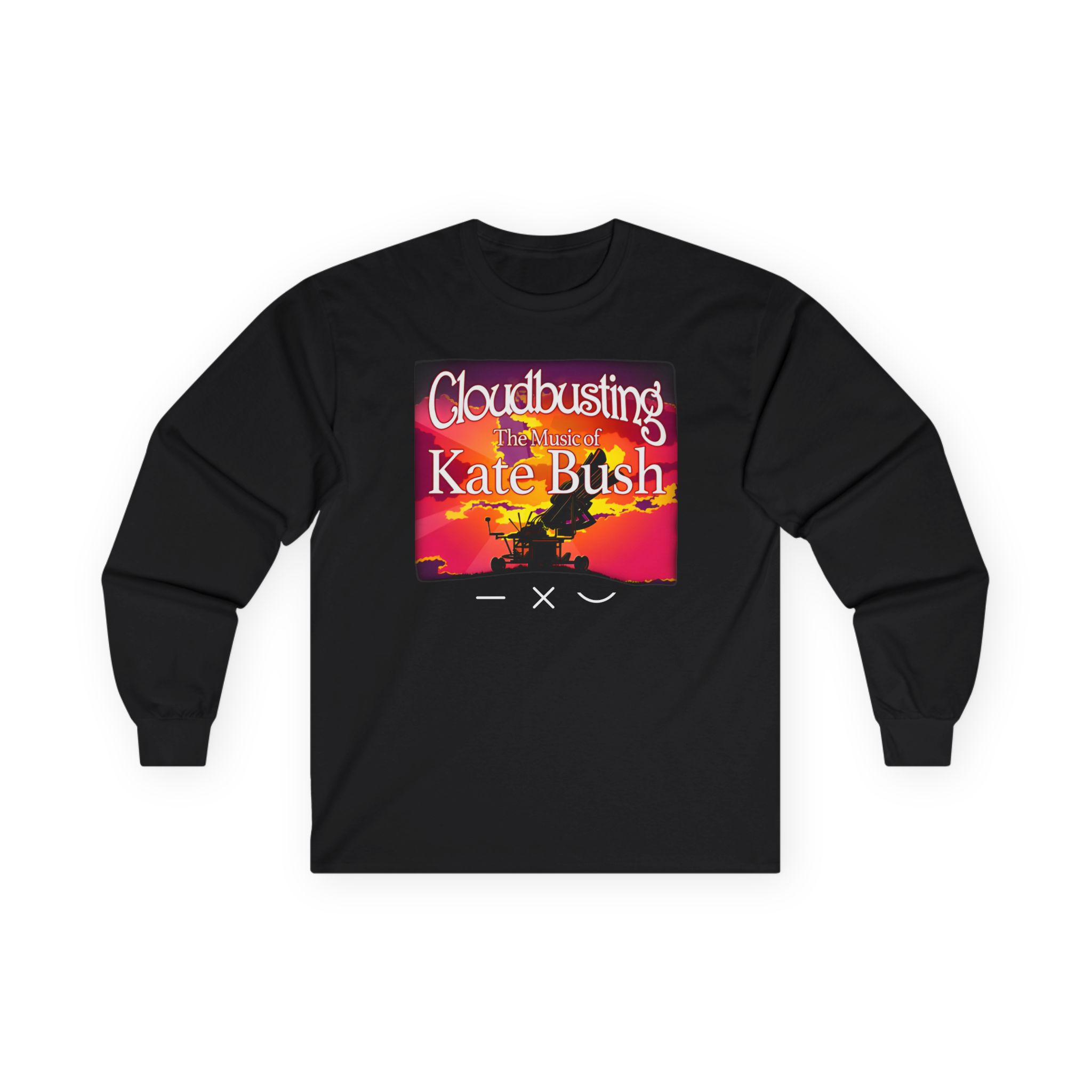 Kate Bush Line Cross Curve Unisex Ultra Cotton Long Sleeve Tee