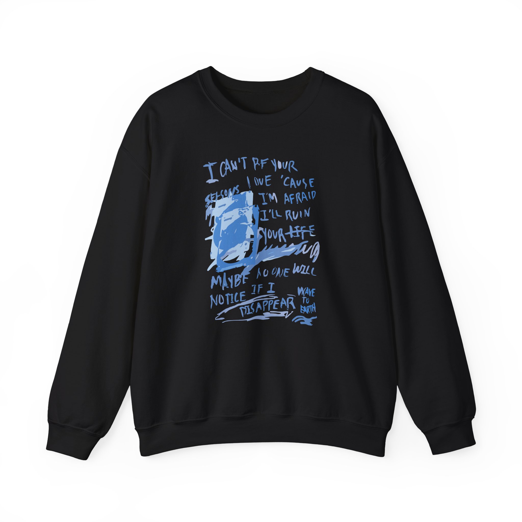 Wave to Earth Unisex Heavy Blendâ„¢ Crewneck Sweatshirt