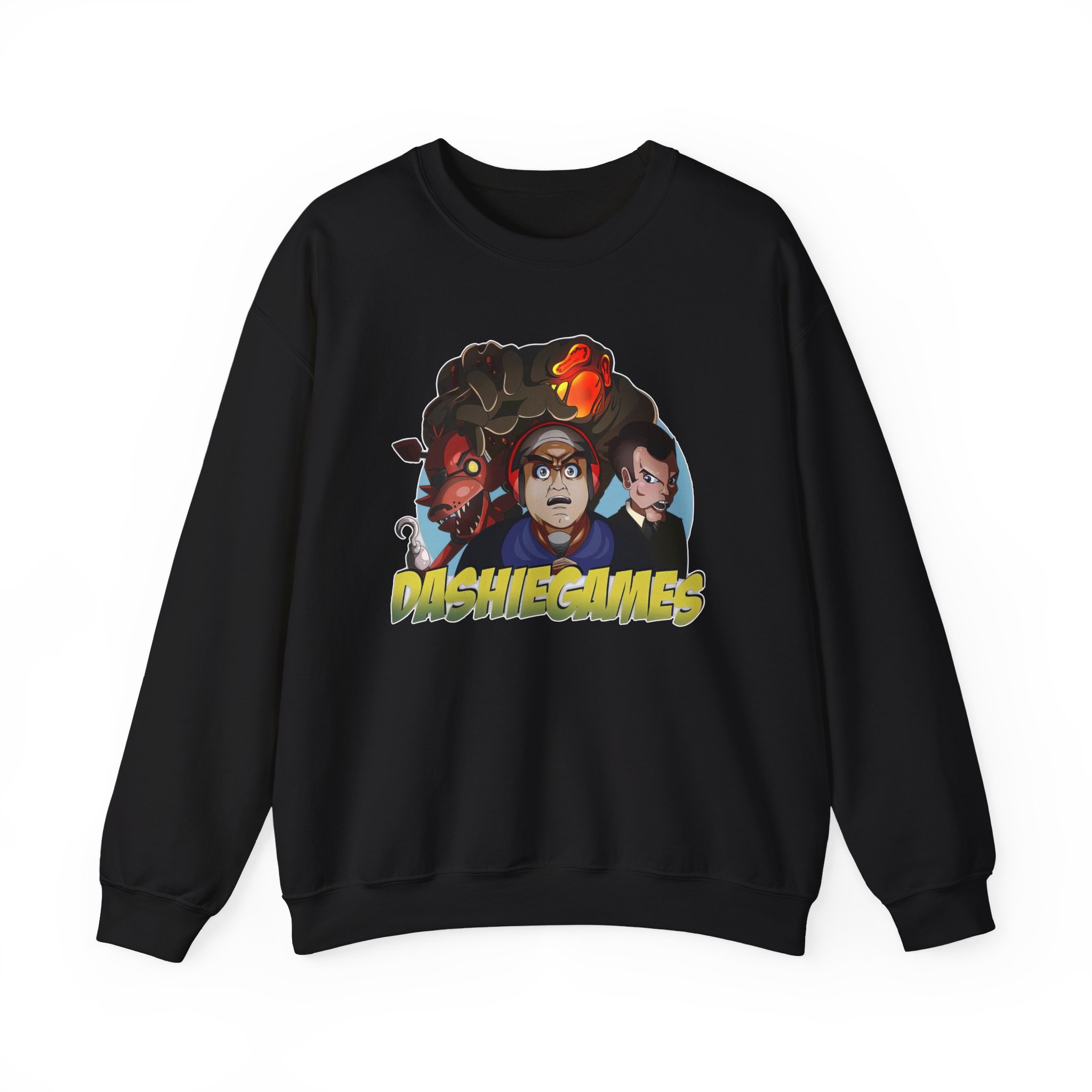 Dashie Dashiegames Unisex Heavy Blendâ„¢ Crewneck Sweatshirt