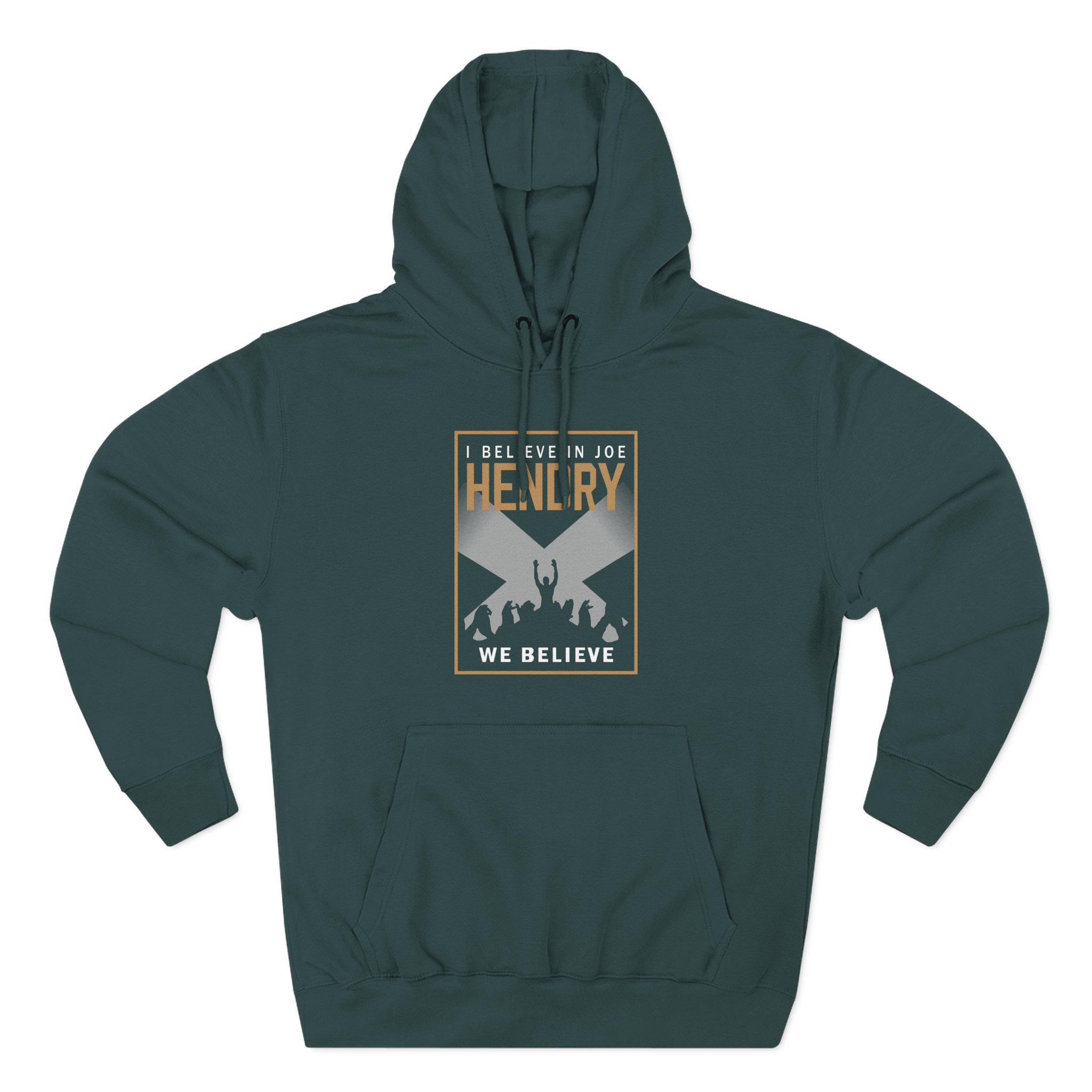 Joe Hendry I Believe in Three-Panel Fleece Hoodie
