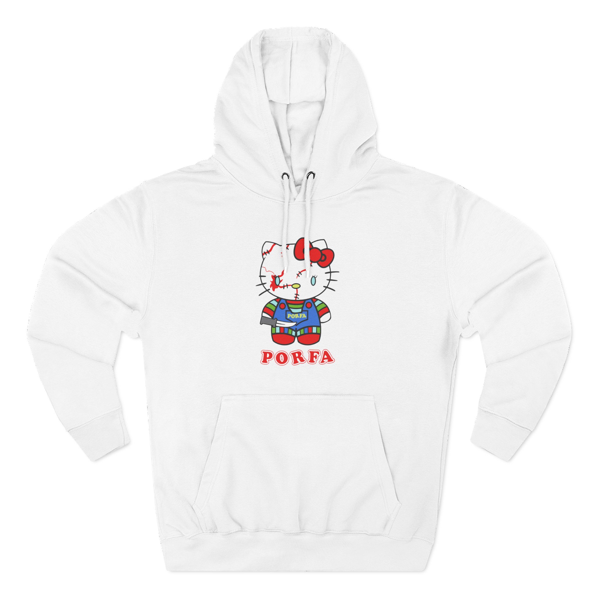 Porfa Hello Kitty Halloween Three-Panel Fleece Hoodie