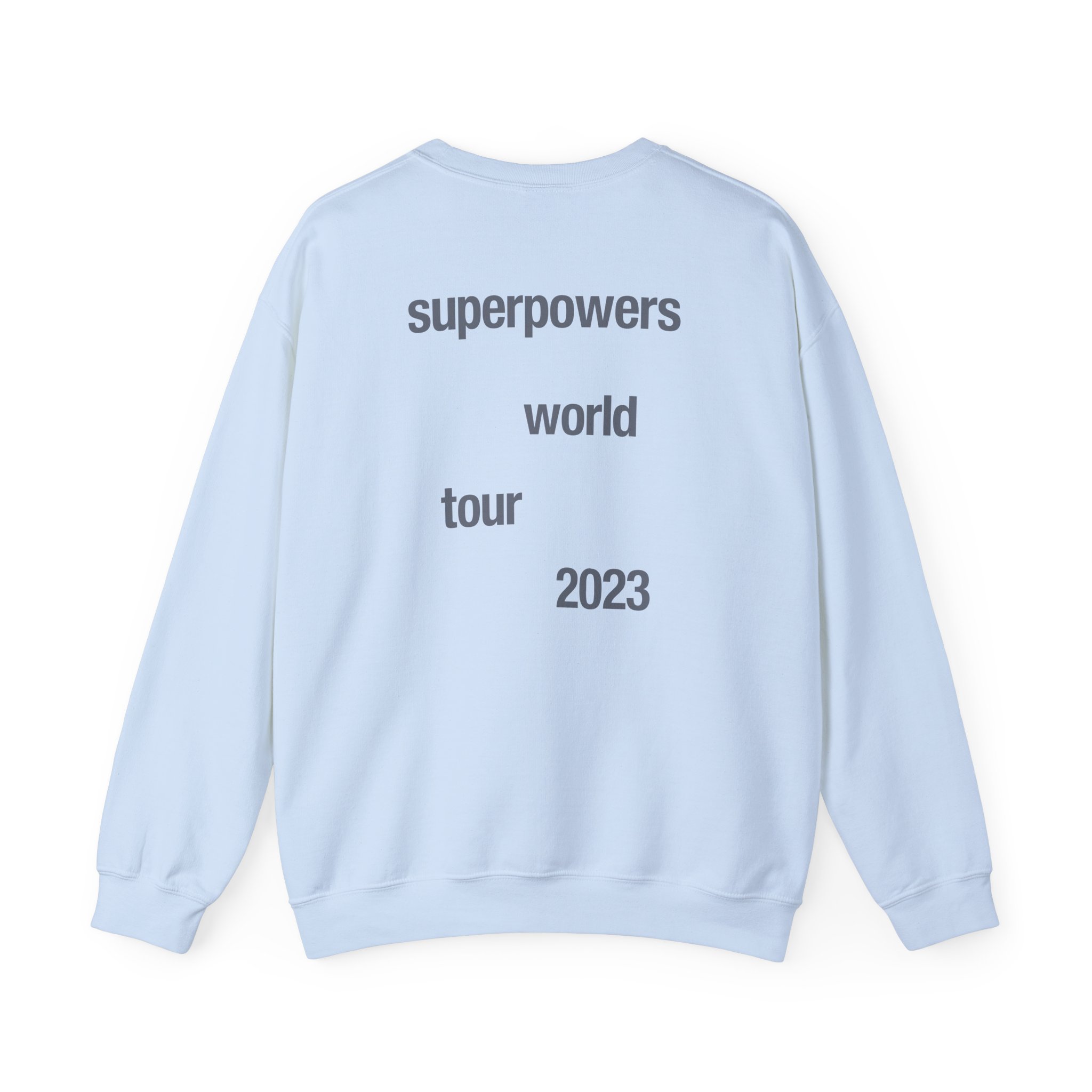 Daniel Caesar Superpowers World Tour Unisex Heavy Blendâ„¢ Crewneck Sweatshirt