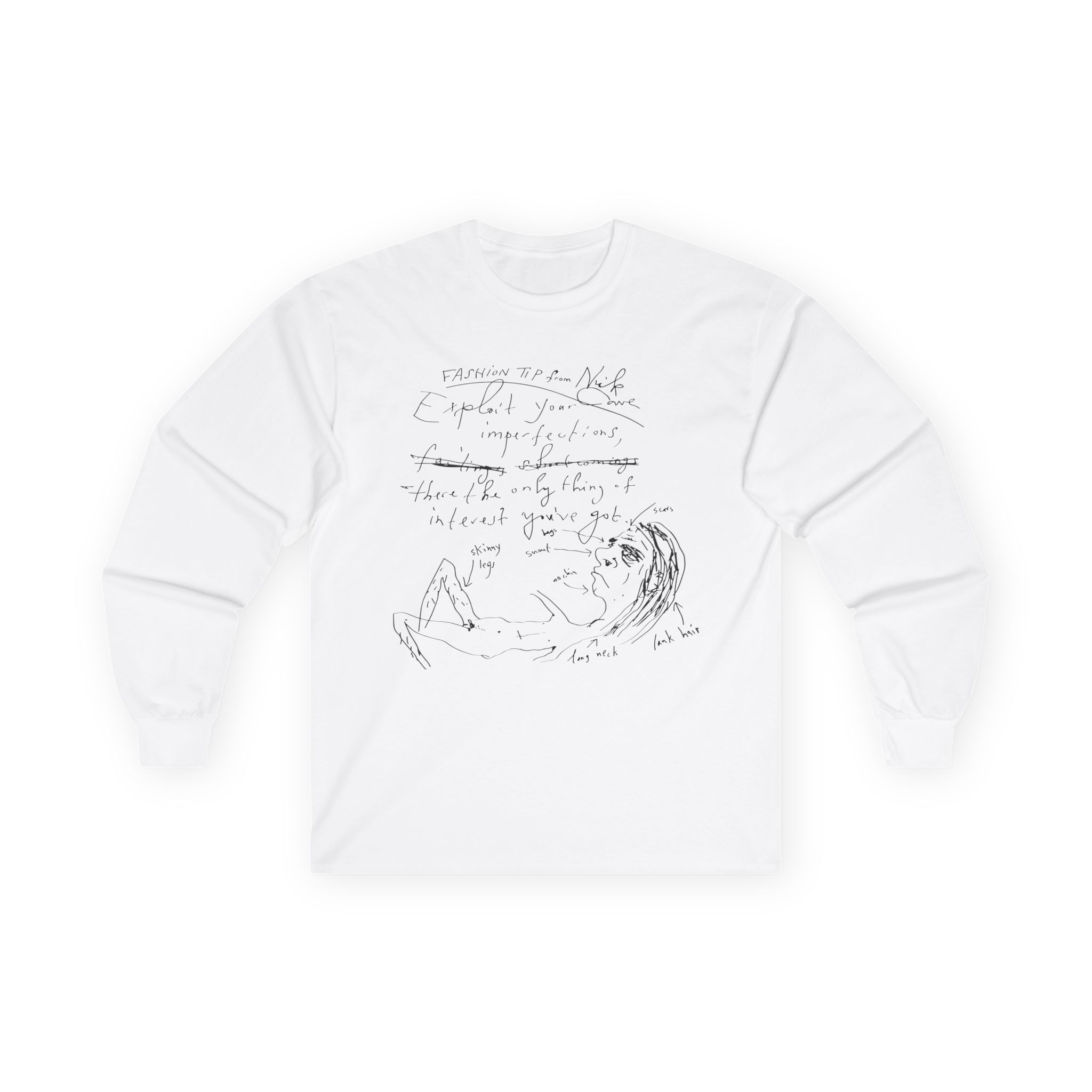 Nick Cave Fashion Tips Unisex Ultra Cotton Long Sleeve Tee