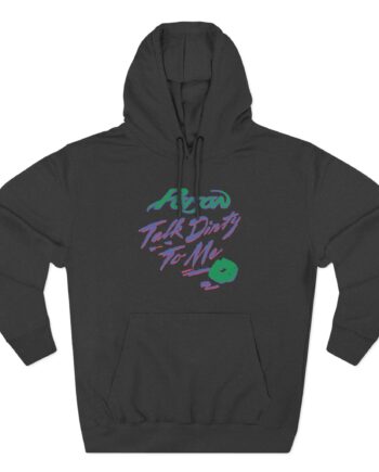 Poison Talk Dirty Three-Panel Fleece Hoodie