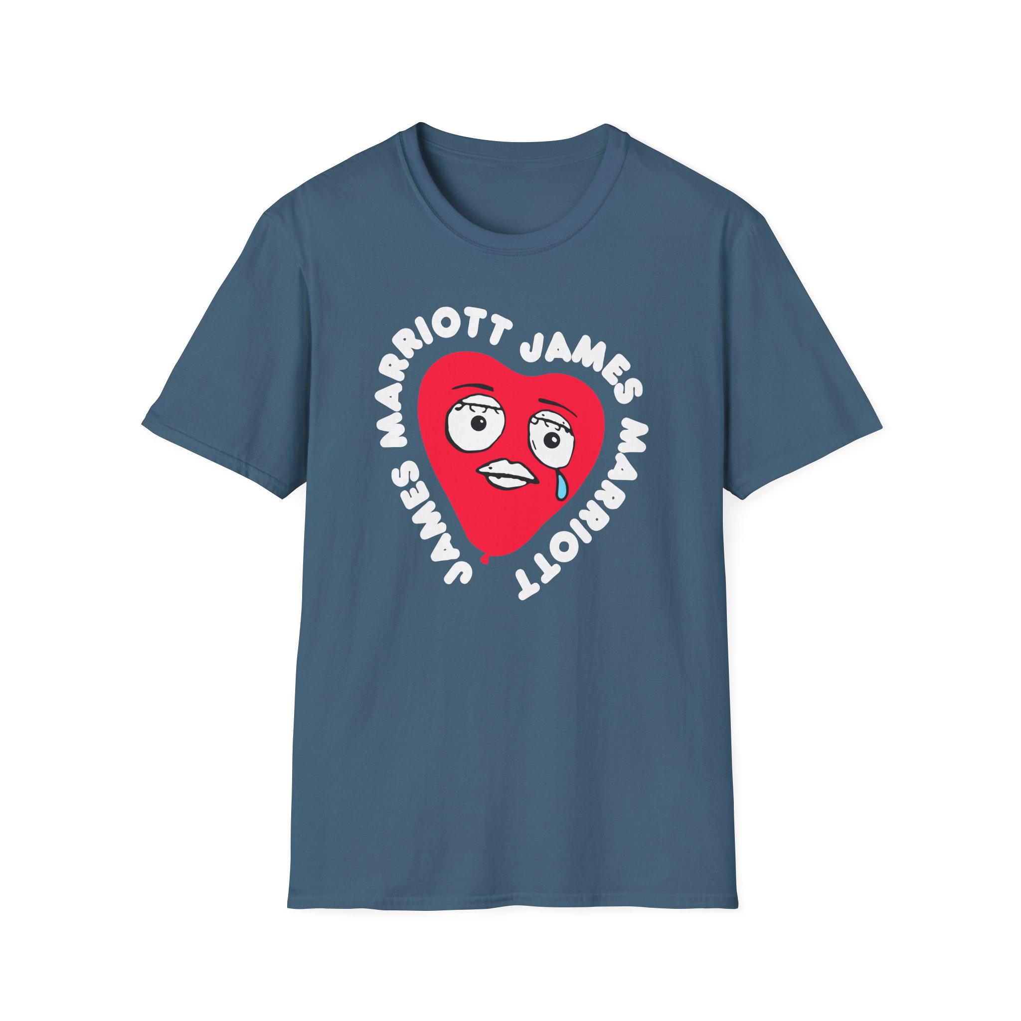 James Marriott Are We There Yet Heart Unisex Softstyle T-Shirt