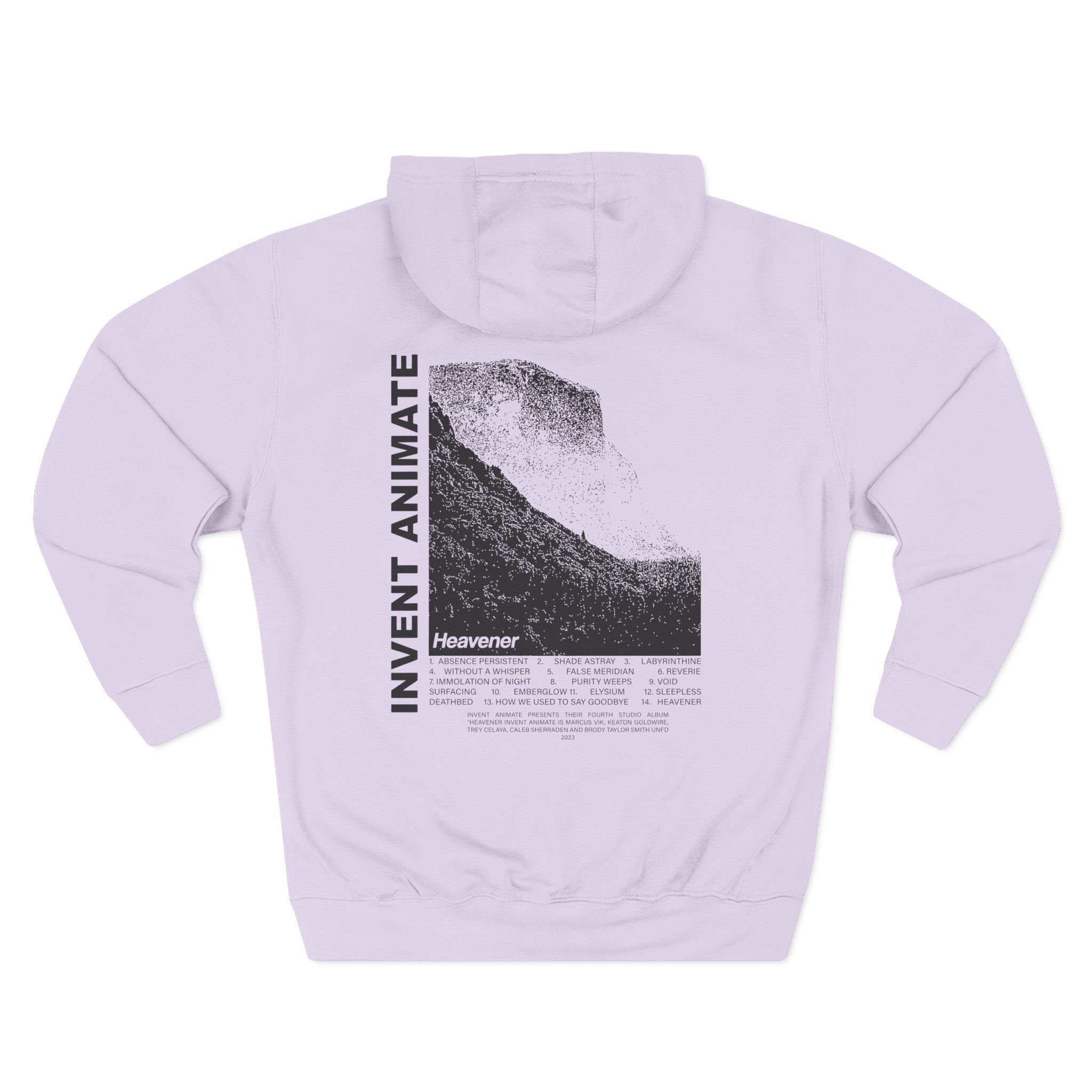 Invent Animate Sandstone Heavener Three-Panel Fleece Hoodie