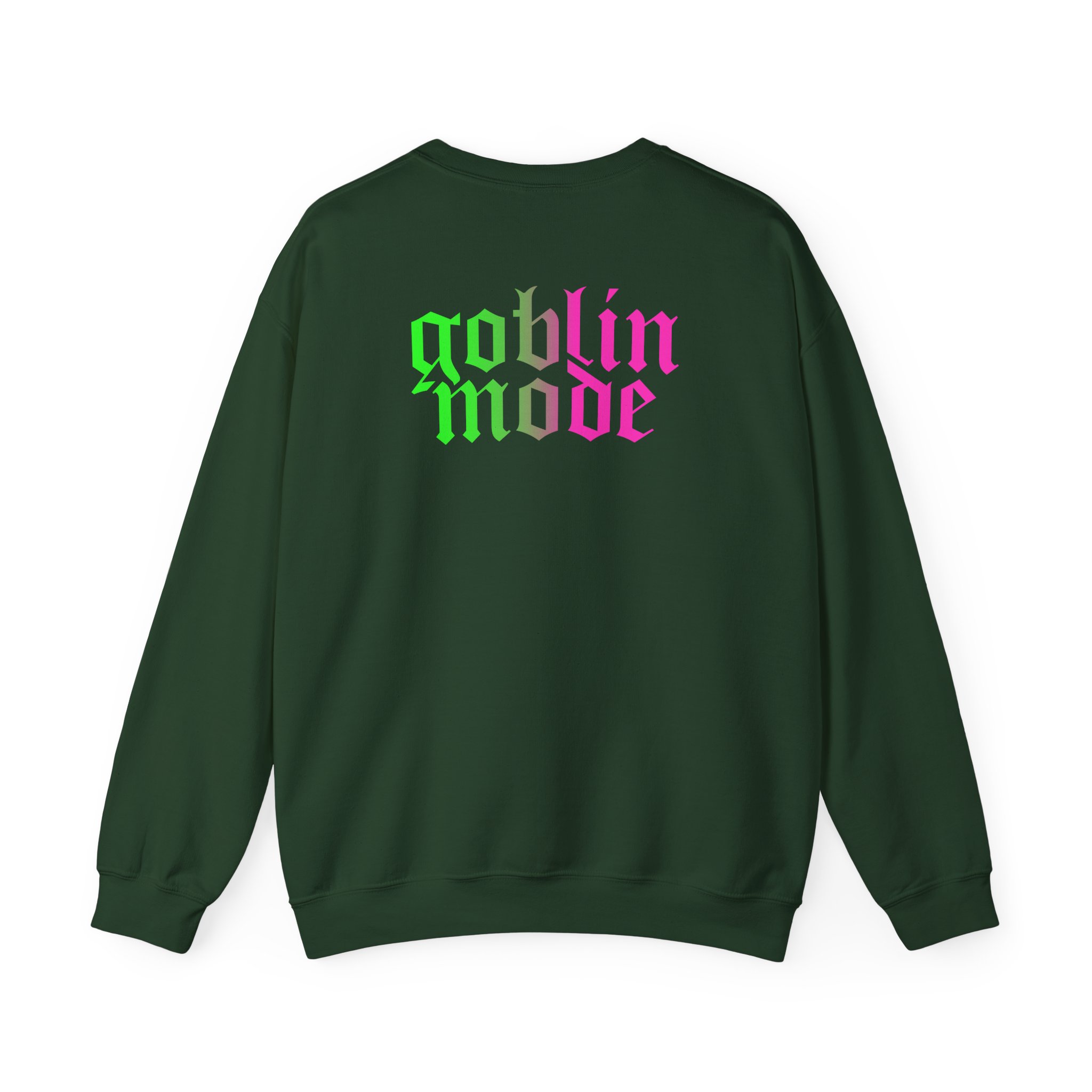 Nekrogoblikon Goblin Mode Wicked Ombre Unisex Heavy Blendâ„¢ Crewneck Sweatshirt