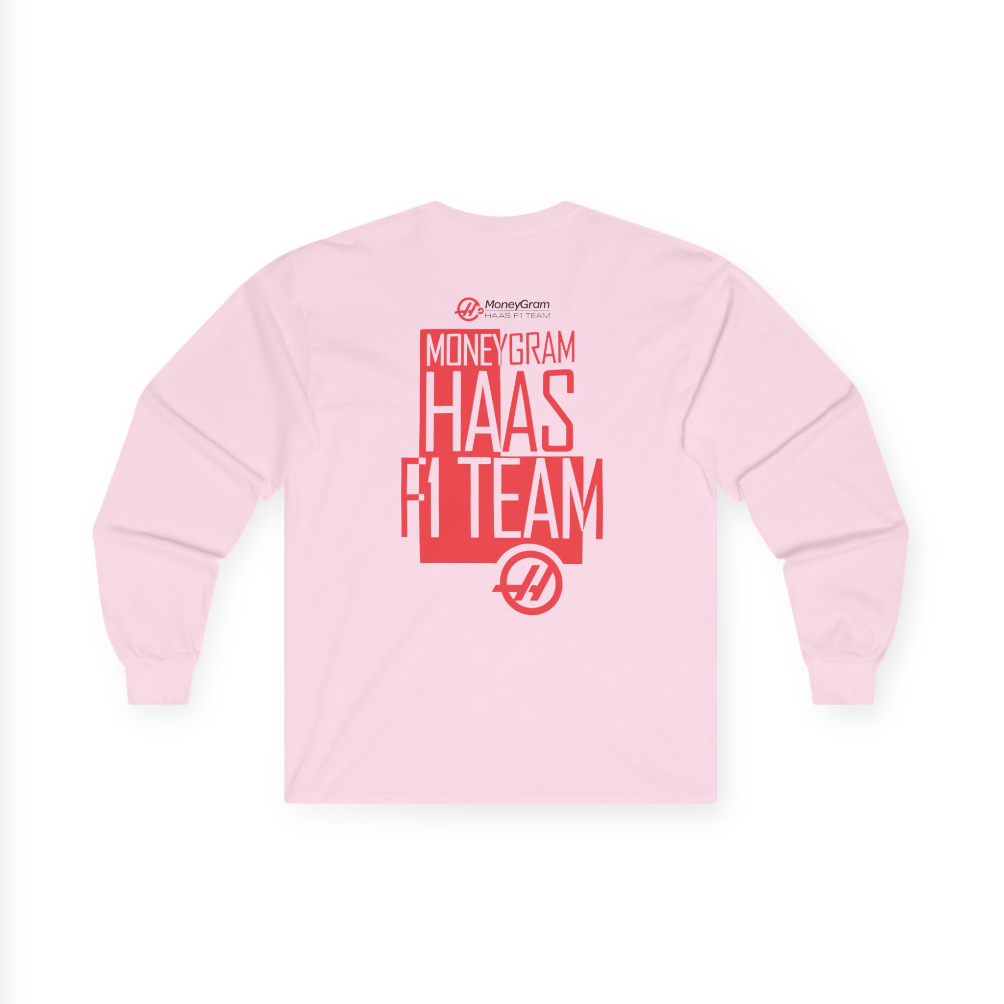 Haas F1 Color Block Unisex Ultra Cotton Long Sleeve Tee