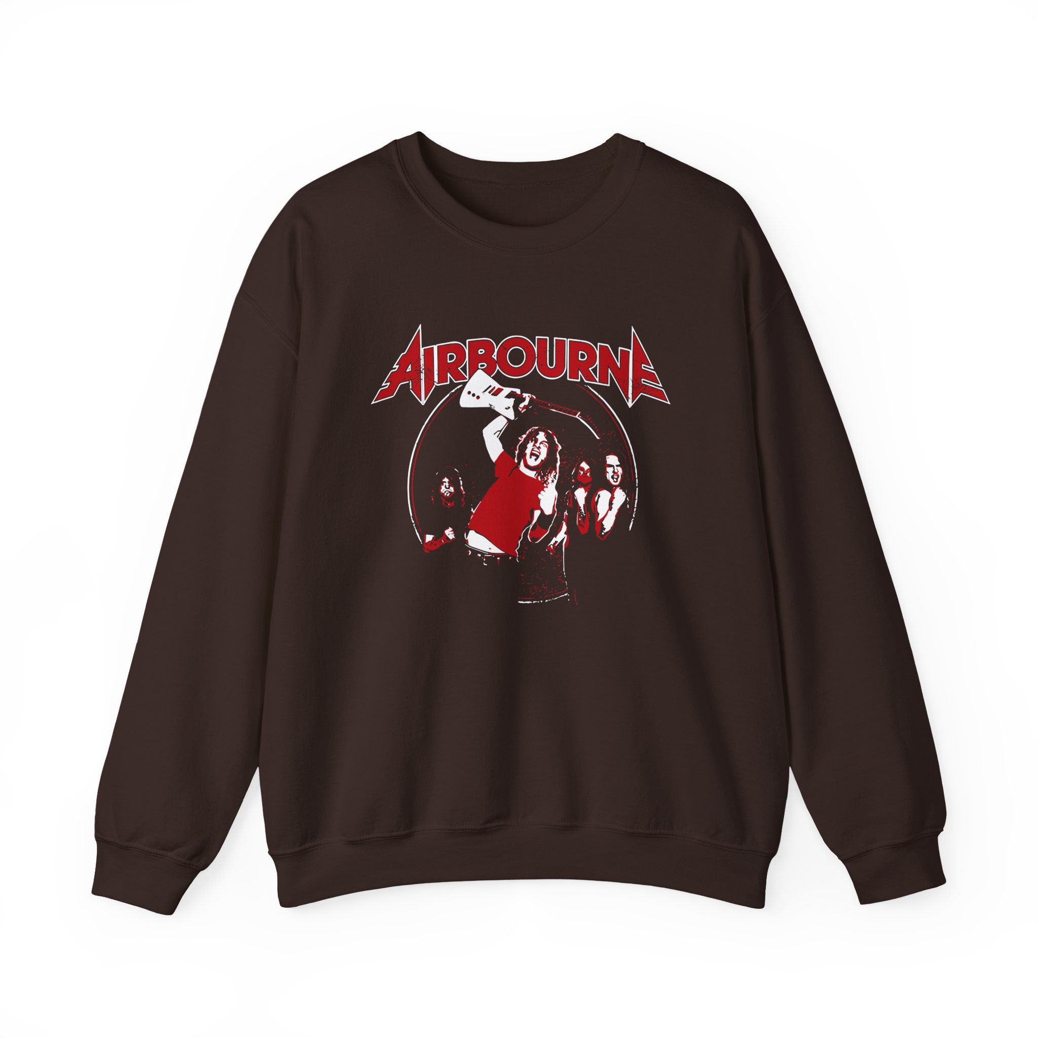 Airbourne Fist Pumping Unisex Heavy Blendâ„¢ Crewneck Sweatshirt