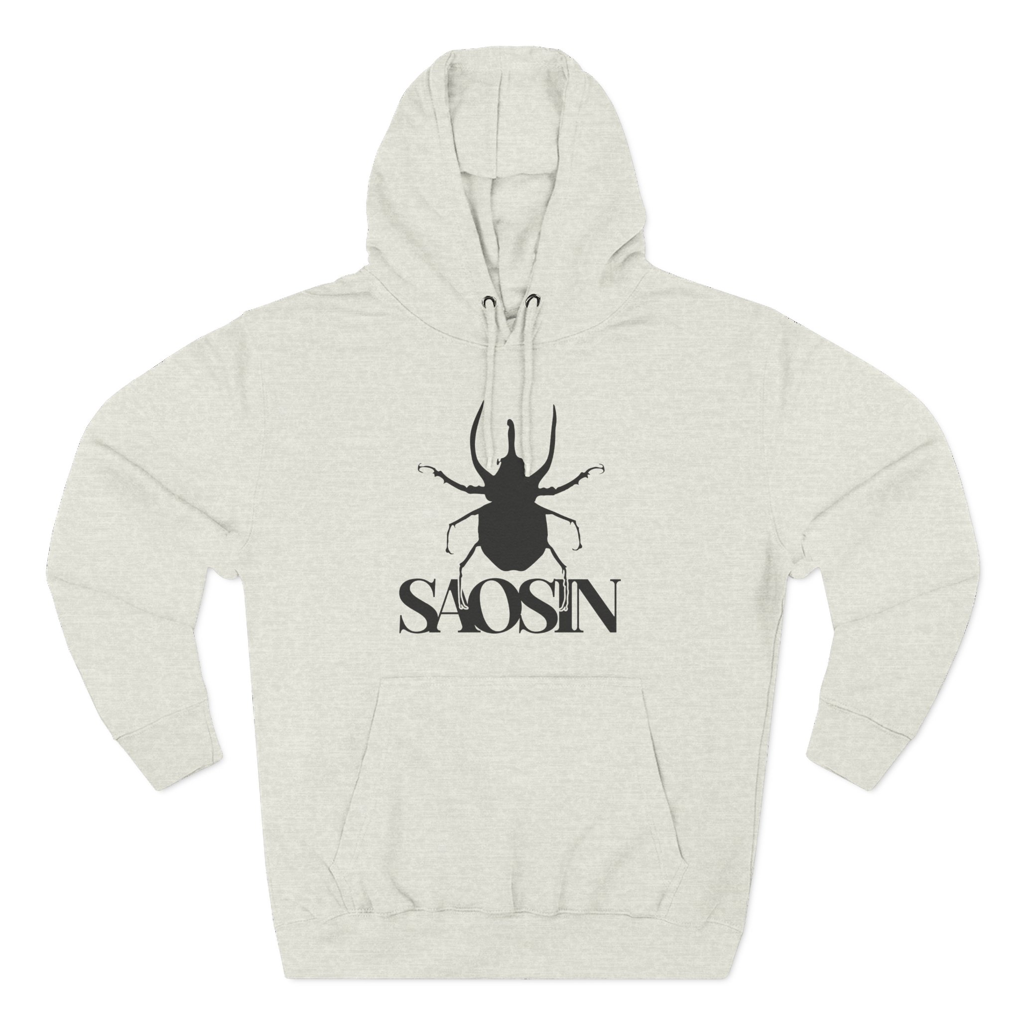 Saosin Logo Three-Panel Fleece Hoodie