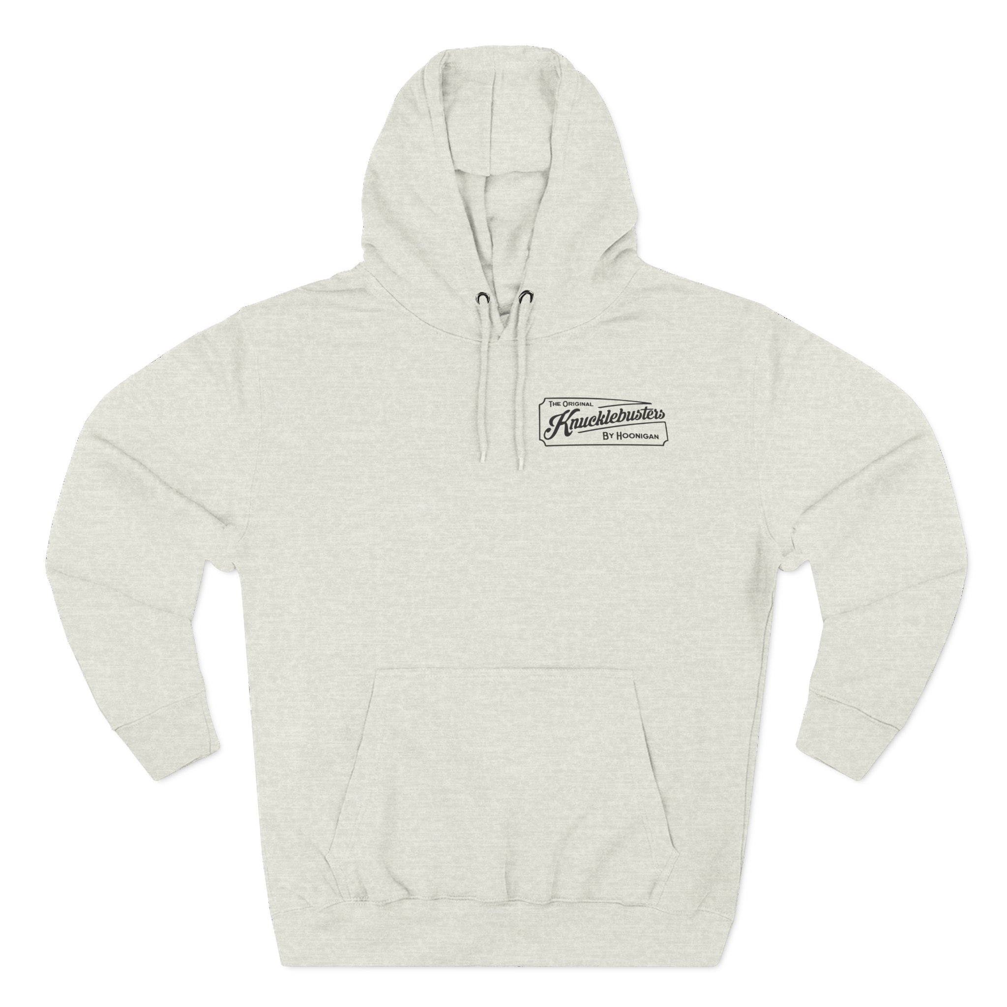 Ken Block Hoonigan Knucklebusters Auto Repair Three-Panel Fleece Hoodie