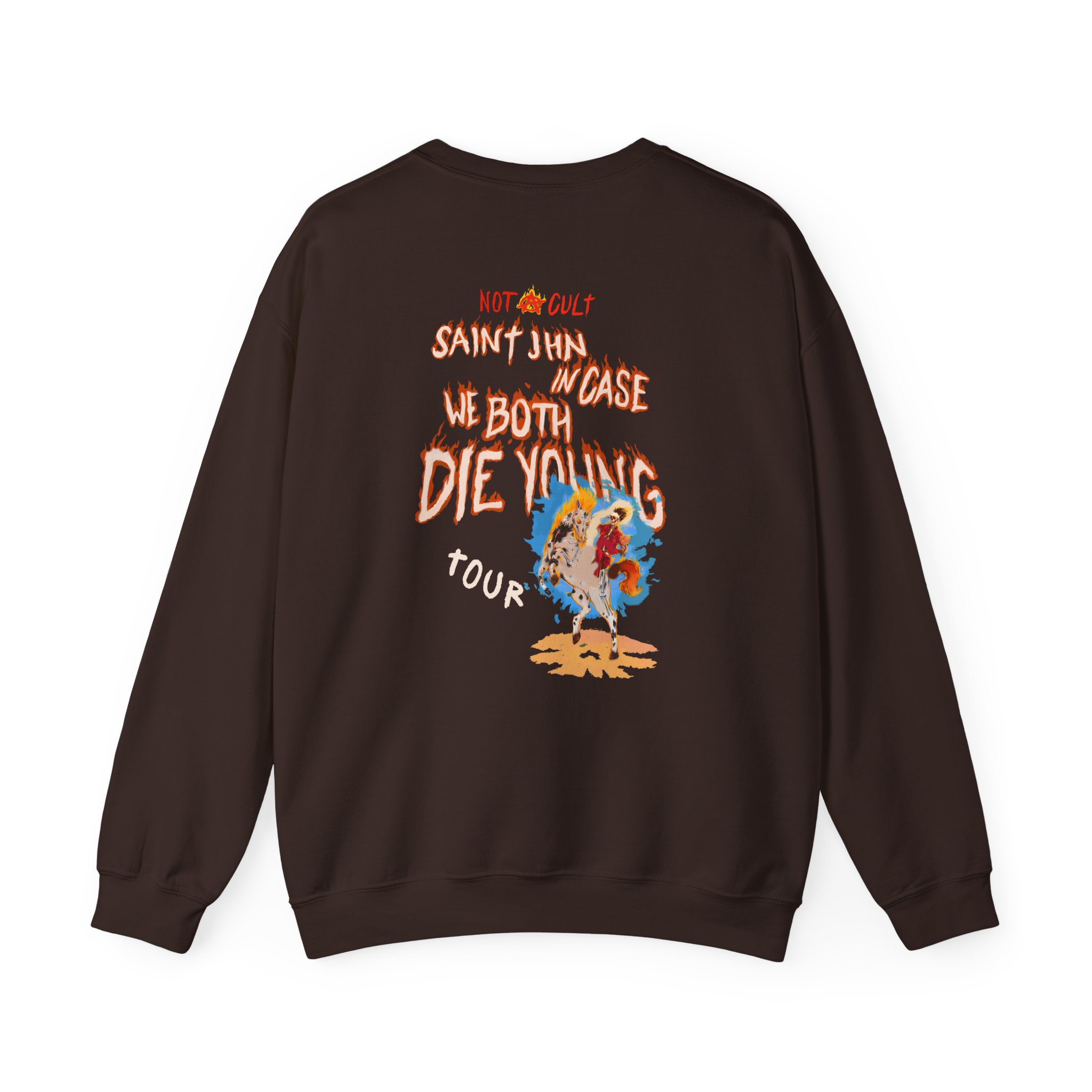 Saint Jhn Incase We Both Die Young World Tour Unisex Heavy Blendâ„¢ Crewneck Sweatshirt